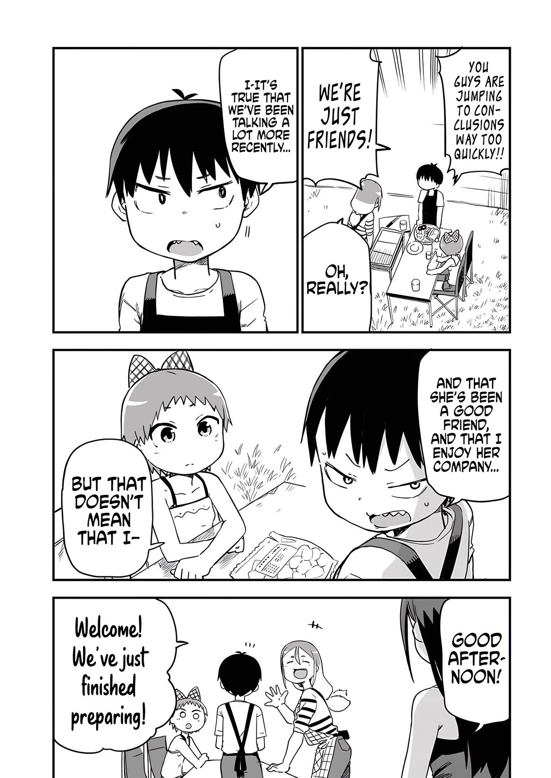 Ōkami-kun wa Hayakawa-san ni katenai Chapter 18 page 3 - Chapter 18: Wolves Hunt in Packs
