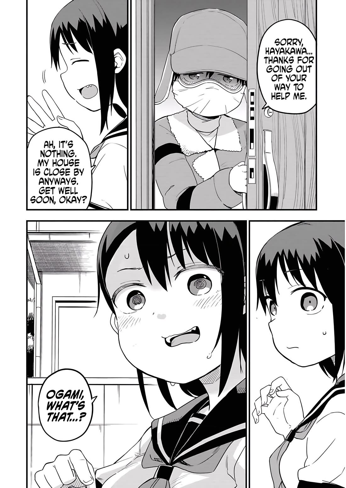 Ōkami-kun wa Hayakawa-san ni katenai Chapter 19 page 10 - Chapter 19: Even Though I Left Her No Openings...