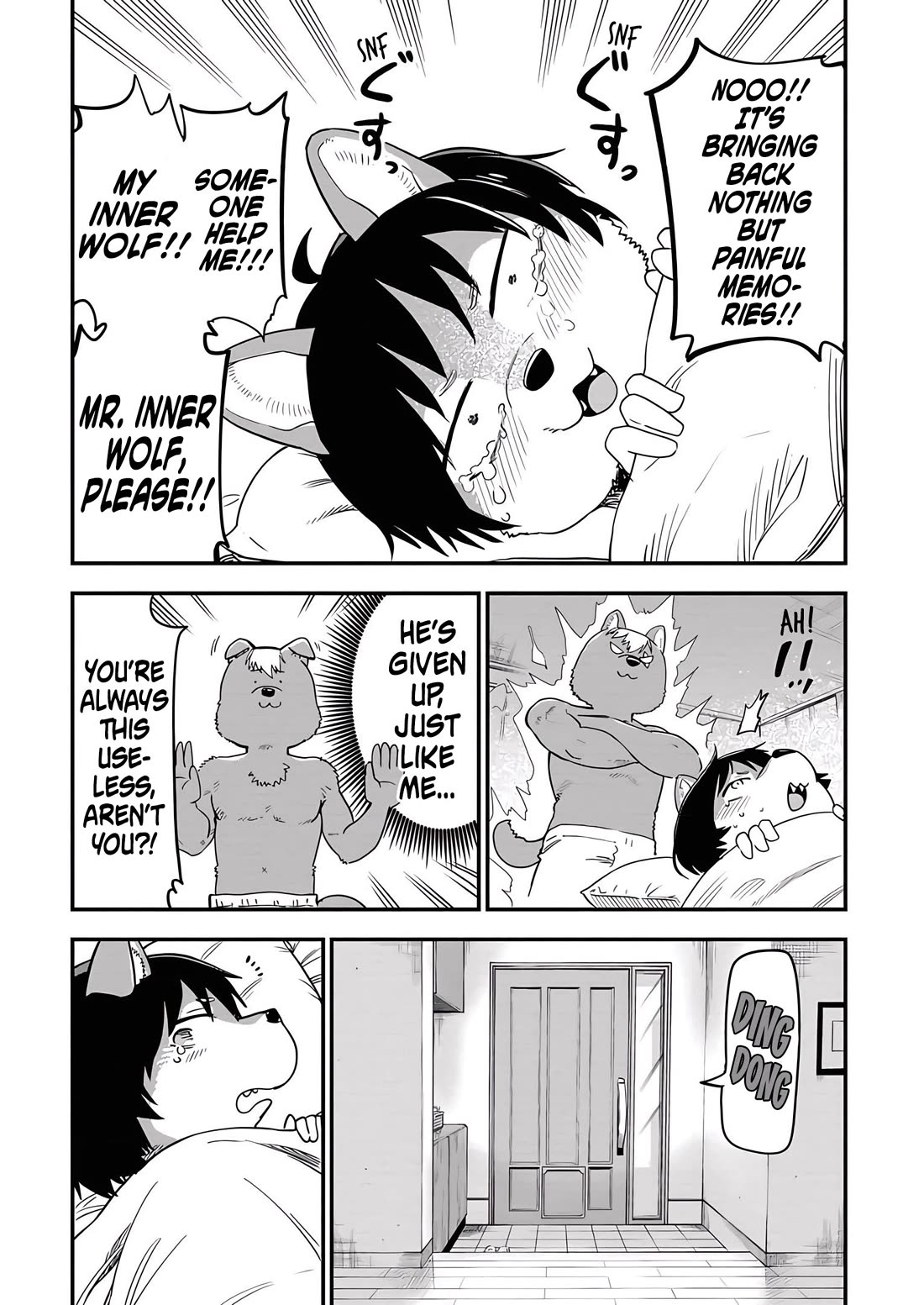 Ōkami-kun wa Hayakawa-san ni katenai Chapter 19 page 4 - Chapter 19: Even Though I Left Her No Openings...