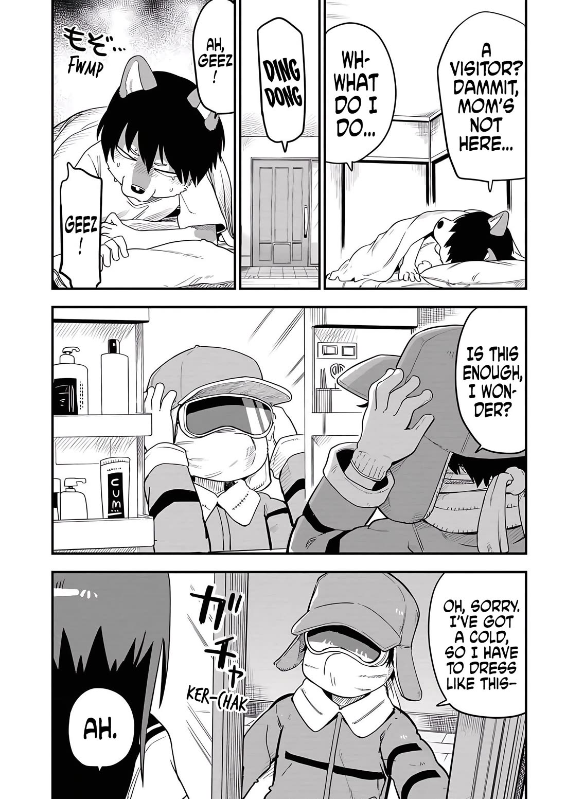 Ōkami-kun wa Hayakawa-san ni katenai Chapter 19 page 5 - Chapter 19: Even Though I Left Her No Openings...
