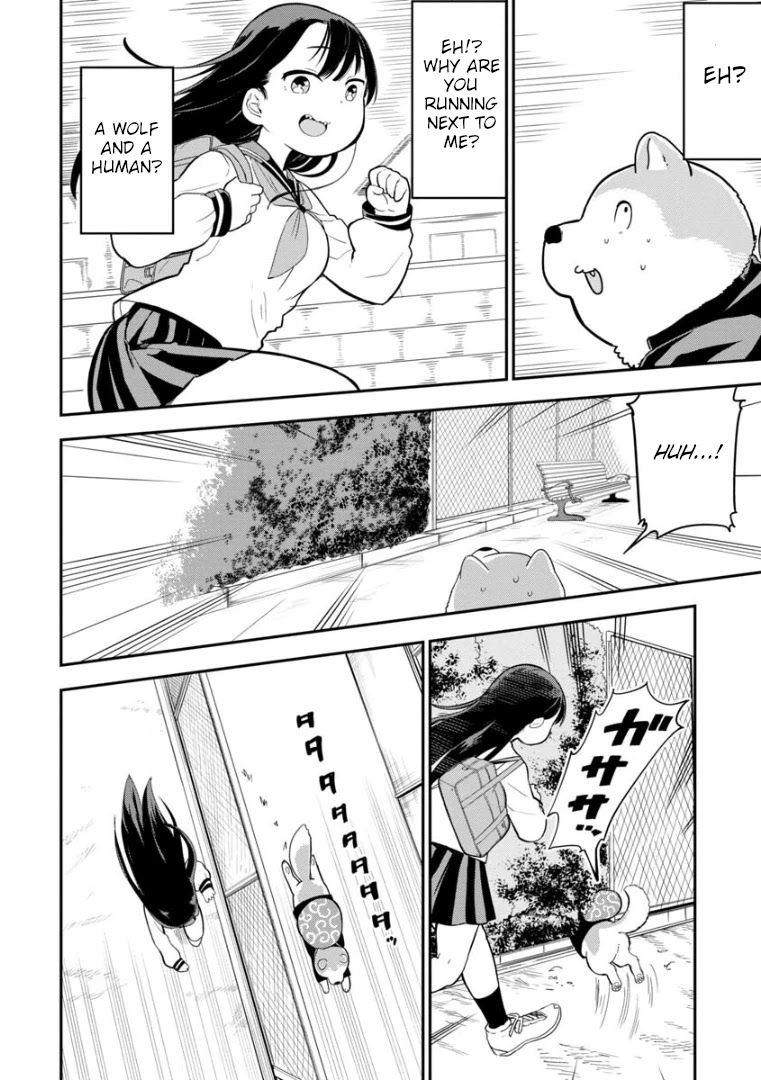 Ōkami-kun wa Hayakawa-san ni katenai Chapter 2 page 9 - Chapter 2: After all, humans are no match for wolves