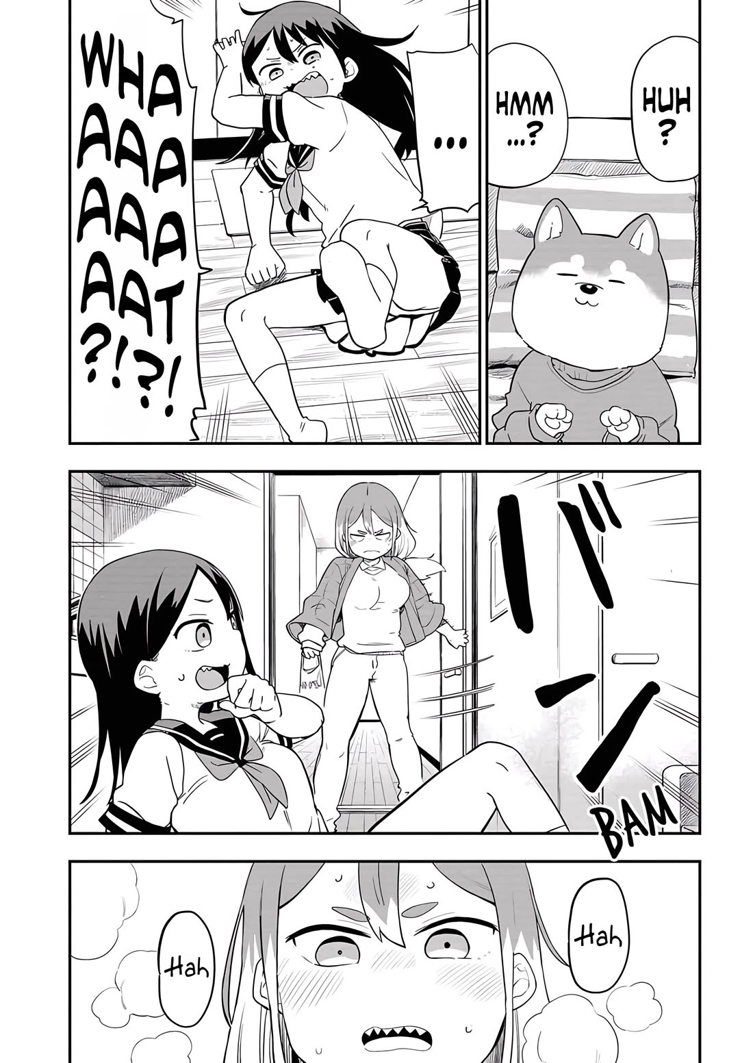 Ōkami-kun wa Hayakawa-san ni katenai Chapter 20 page 11 - Chapter 20: What the... You're so fluffy?!