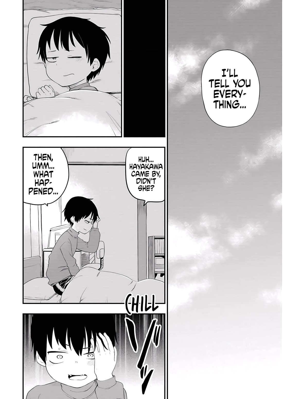 Ōkami-kun wa Hayakawa-san ni katenai Chapter 20 page 14 - Chapter 20: What the... You're so fluffy?!