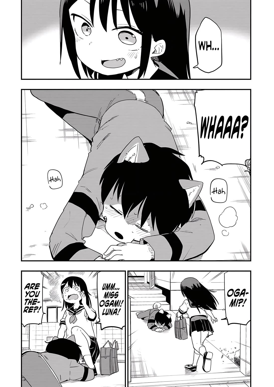 Ōkami-kun wa Hayakawa-san ni katenai Chapter 20 page 2 - Chapter 20: What the... You're so fluffy?!