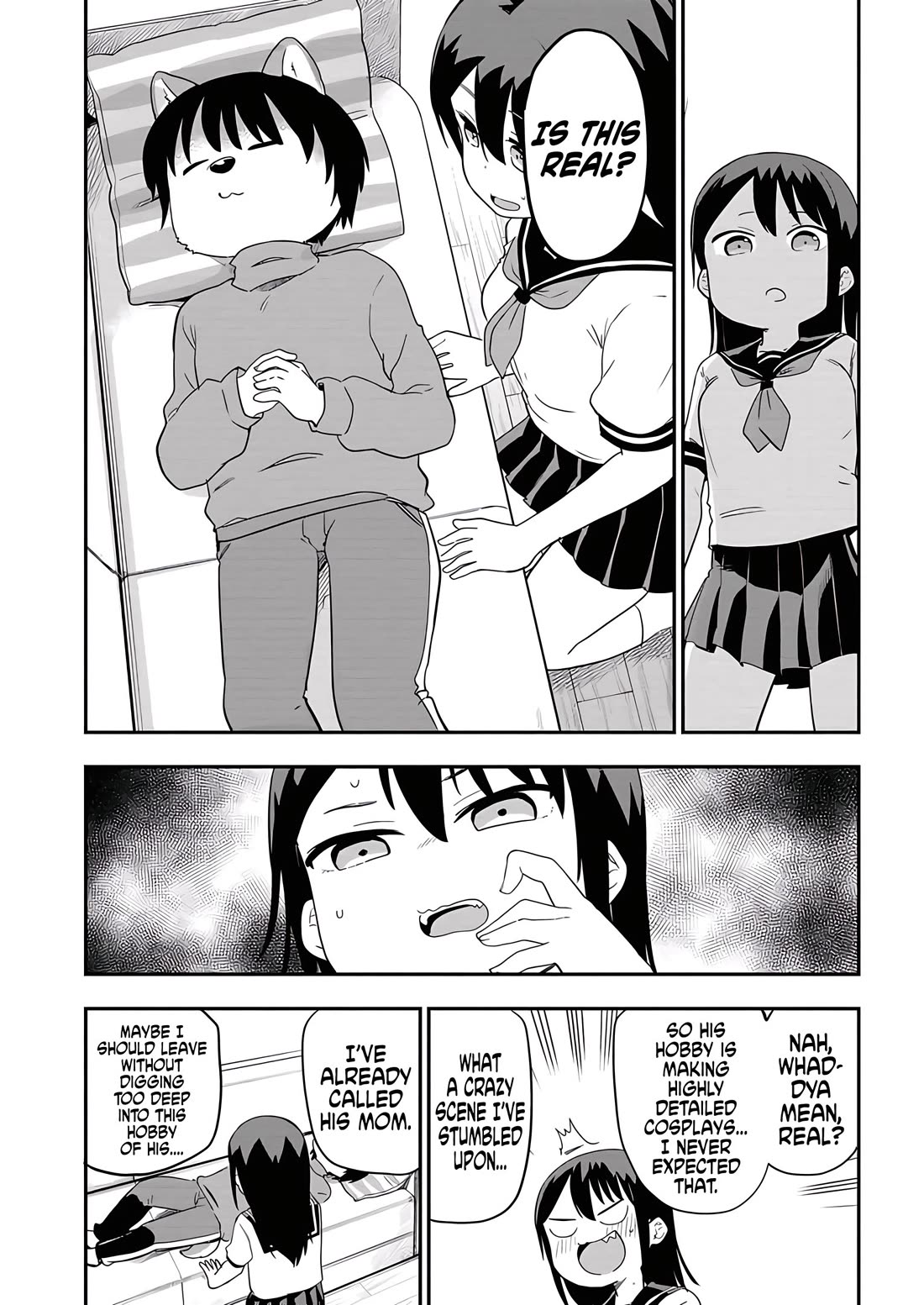 Ōkami-kun wa Hayakawa-san ni katenai Chapter 20 page 7 - Chapter 20: What the... You're so fluffy?!