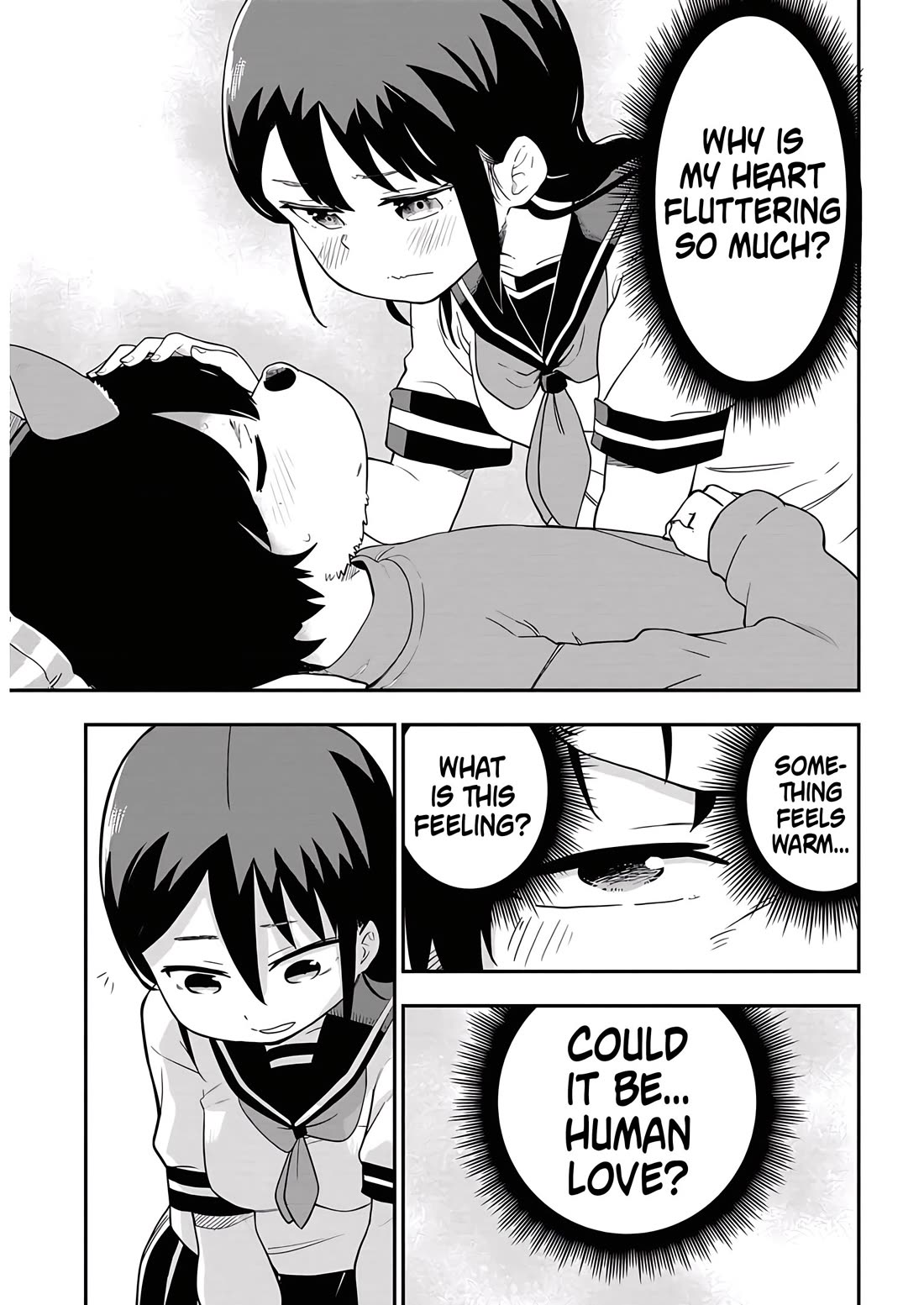 Ōkami-kun wa Hayakawa-san ni katenai Chapter 20 page 9 - Chapter 20: What the... You're so fluffy?!