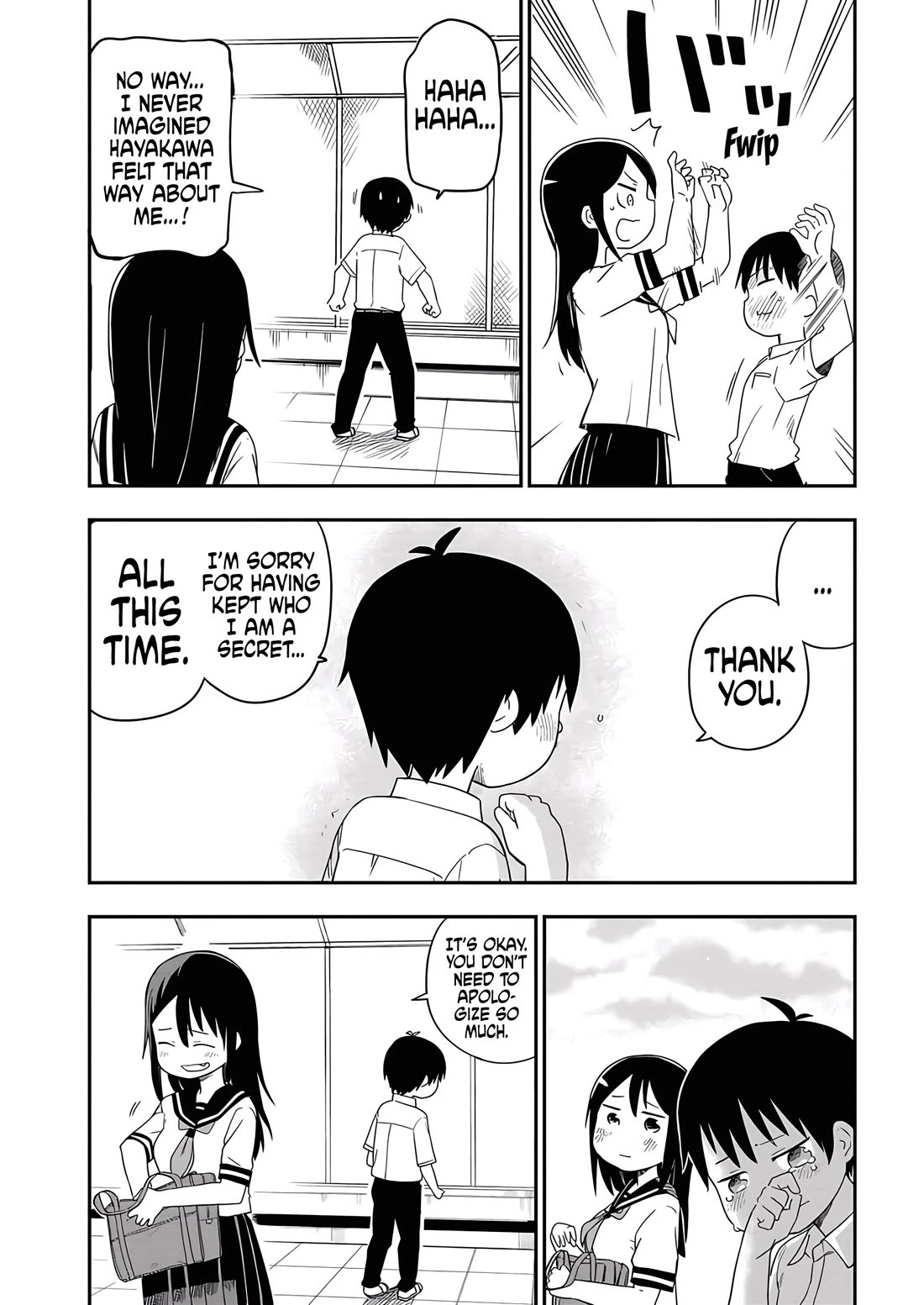 Ōkami-kun wa Hayakawa-san ni katenai Chapter 21 page 15 - Chapter 21: I'm actually a werewolf.