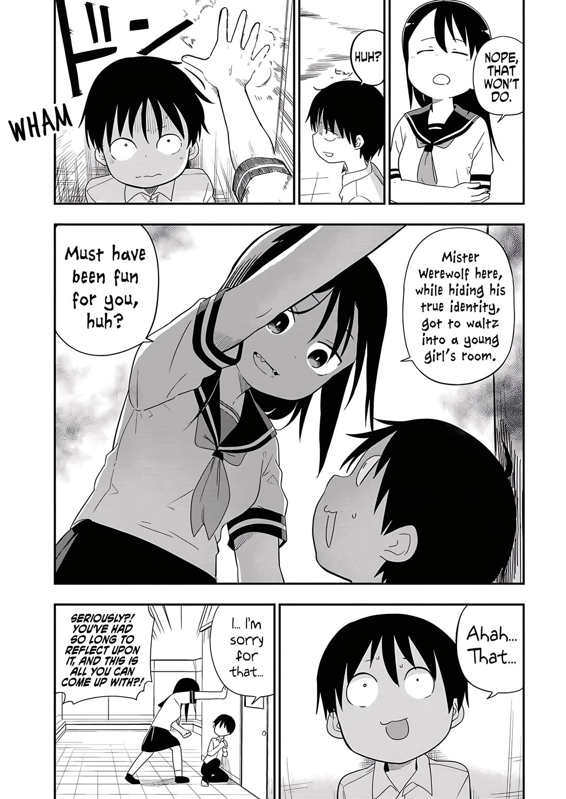 Ōkami-kun wa Hayakawa-san ni katenai Chapter 21 page 7 - Chapter 21: I'm actually a werewolf.