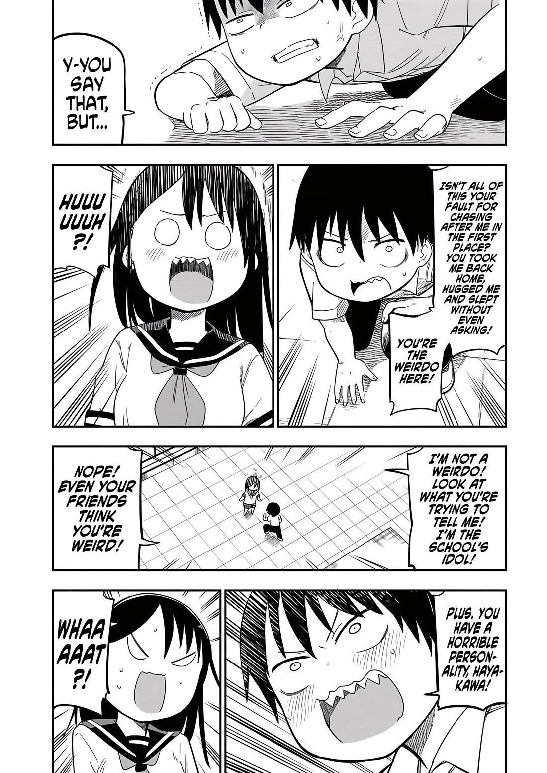 Ōkami-kun wa Hayakawa-san ni katenai Chapter 21 page 9 - Chapter 21: I'm actually a werewolf.