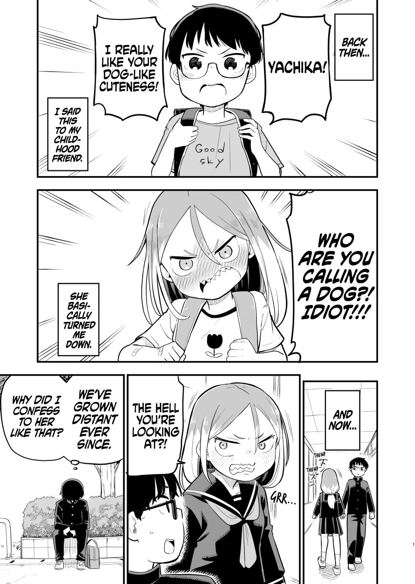 Ōkami-kun wa Hayakawa-san ni katenai Chapter 22.5 page 1 - Chapter 22.5: Pixiv Extras - The Girl I Like Is A Werewolf
