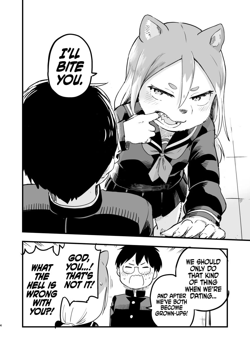 Ōkami-kun wa Hayakawa-san ni katenai Chapter 22.5 page 8 - Chapter 22.5: Pixiv Extras - The Girl I Like Is A Werewolf