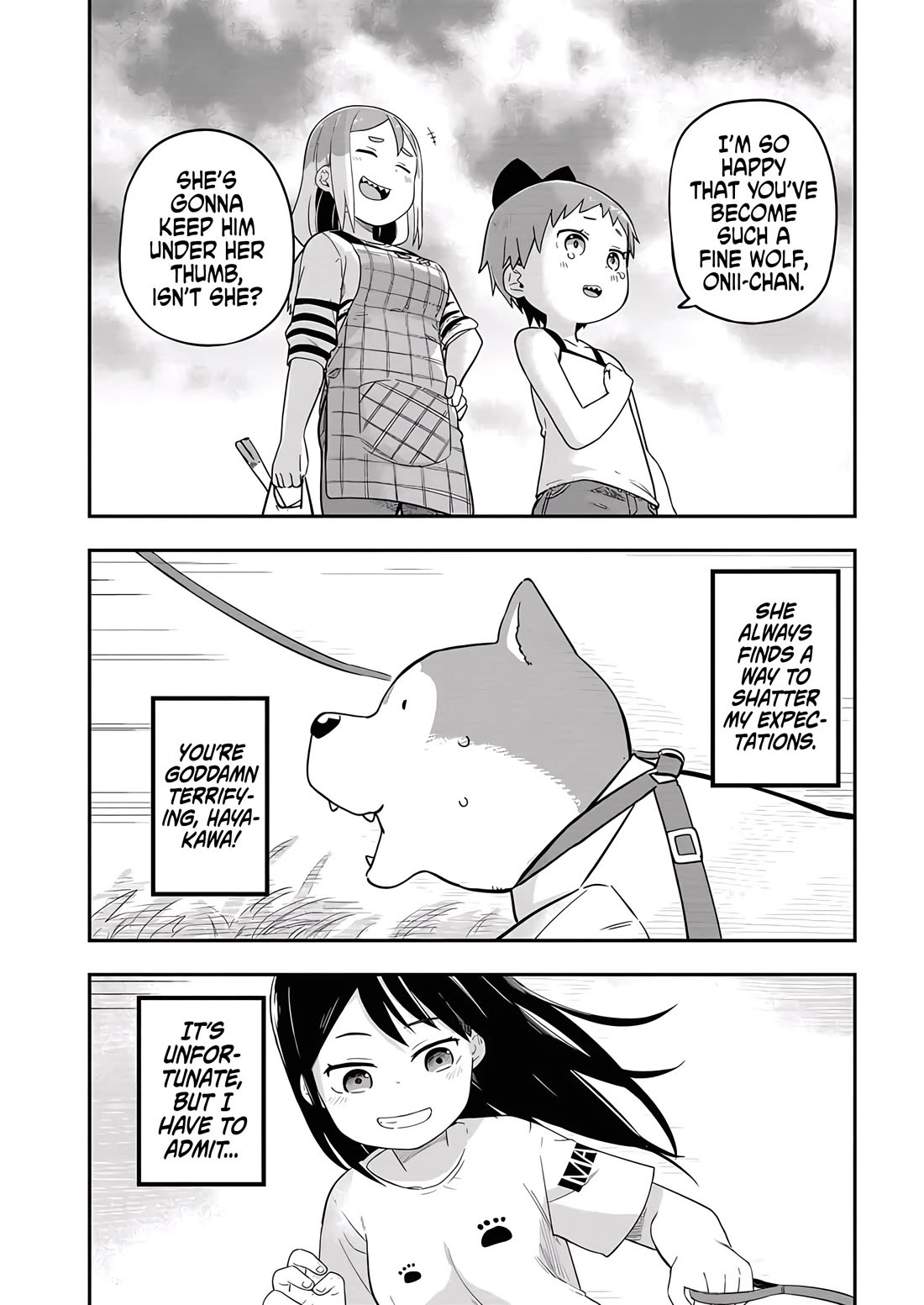 Ōkami-kun wa Hayakawa-san ni katenai Chapter 22 page 15 - Chapter 22: The Wolf Can't Win Against Hayakawa [END]
