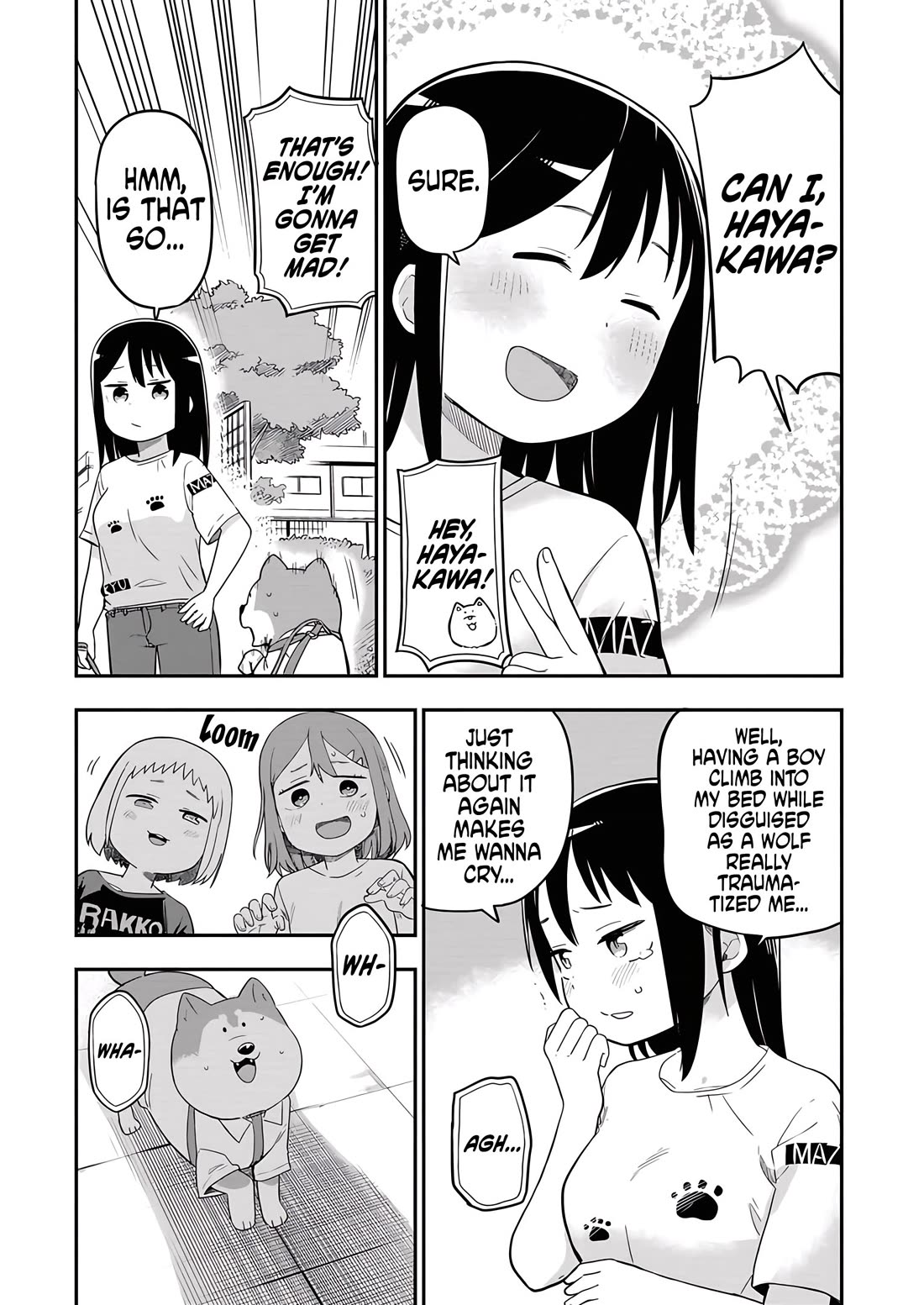 Ōkami-kun wa Hayakawa-san ni katenai Chapter 22 page 6 - Chapter 22: The Wolf Can't Win Against Hayakawa [END]