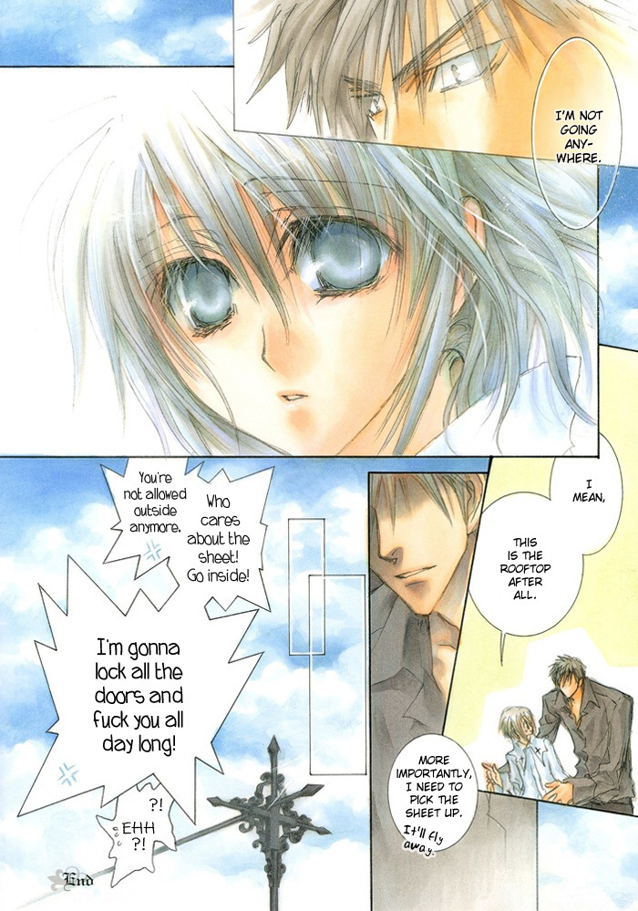 Okane Ga Nai Chapter 50.11 page 12 - Artbook - Kagi no Kakaru Tengoku
