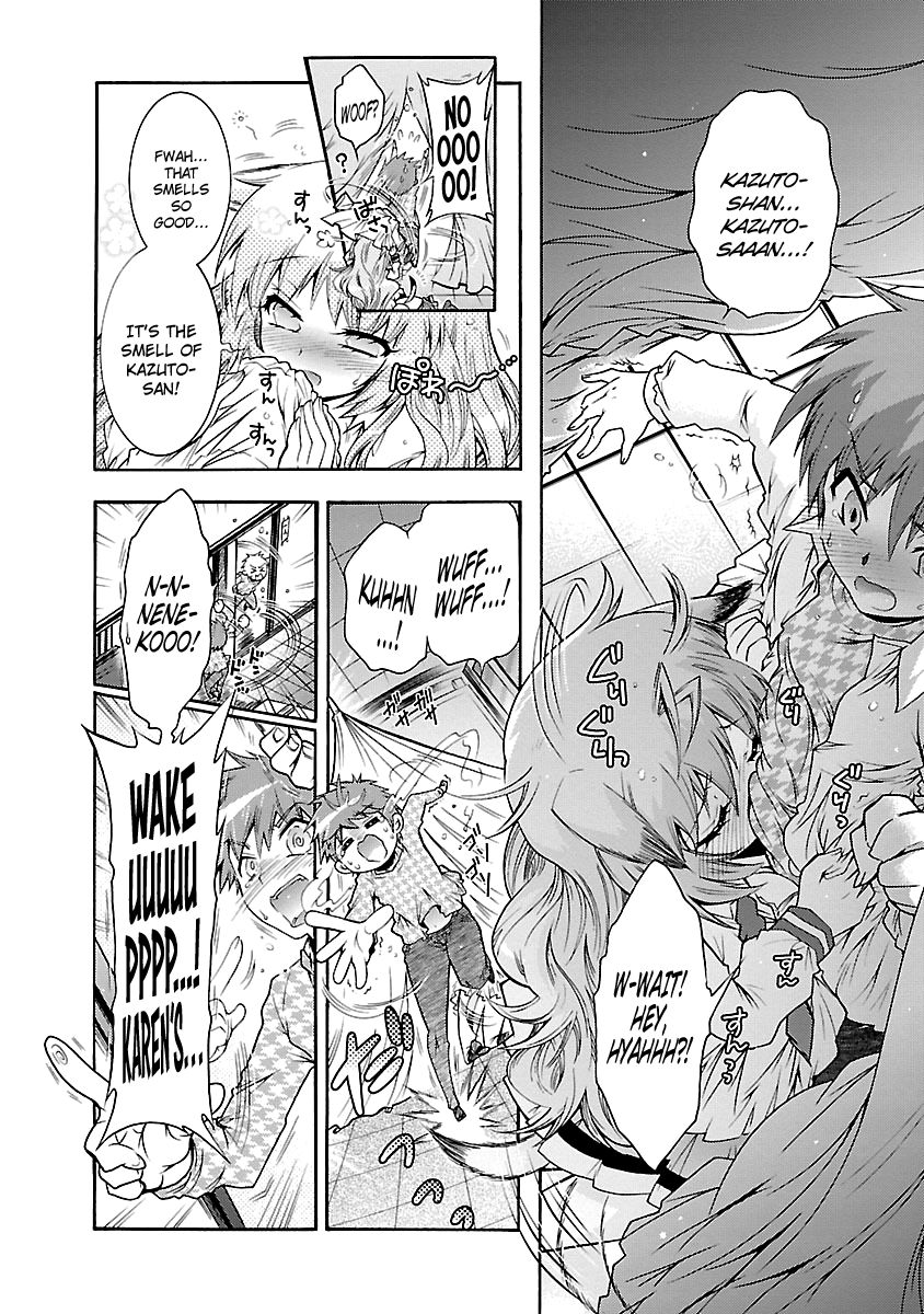 Okasu Bekarazu!! Junketsu Tokku! Chapter 26 page 13 - Chapter 26 : Take in the Dog (or Cat)