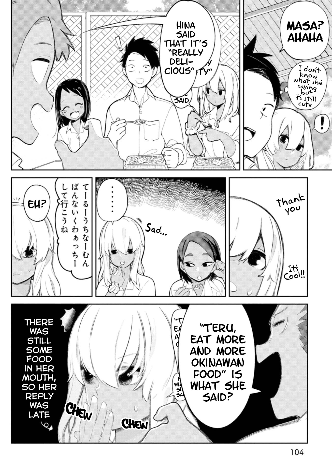 Okinawa de Suki ni Natta Ko ga Hougen Sugite Tsura Sugiru Chapter 10 page 6 - Chapter 10: Rikkarikka Parlor! (Let's Go, Parlor!)