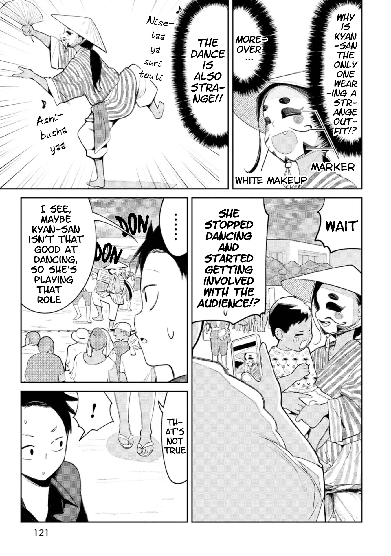 Okinawa de Suki ni Natta Ko ga Hougen Sugite Tsura Sugiru Chapter 11 page 5 - Chapter 11: Chimudondon Eisa (Exciting Eisa)