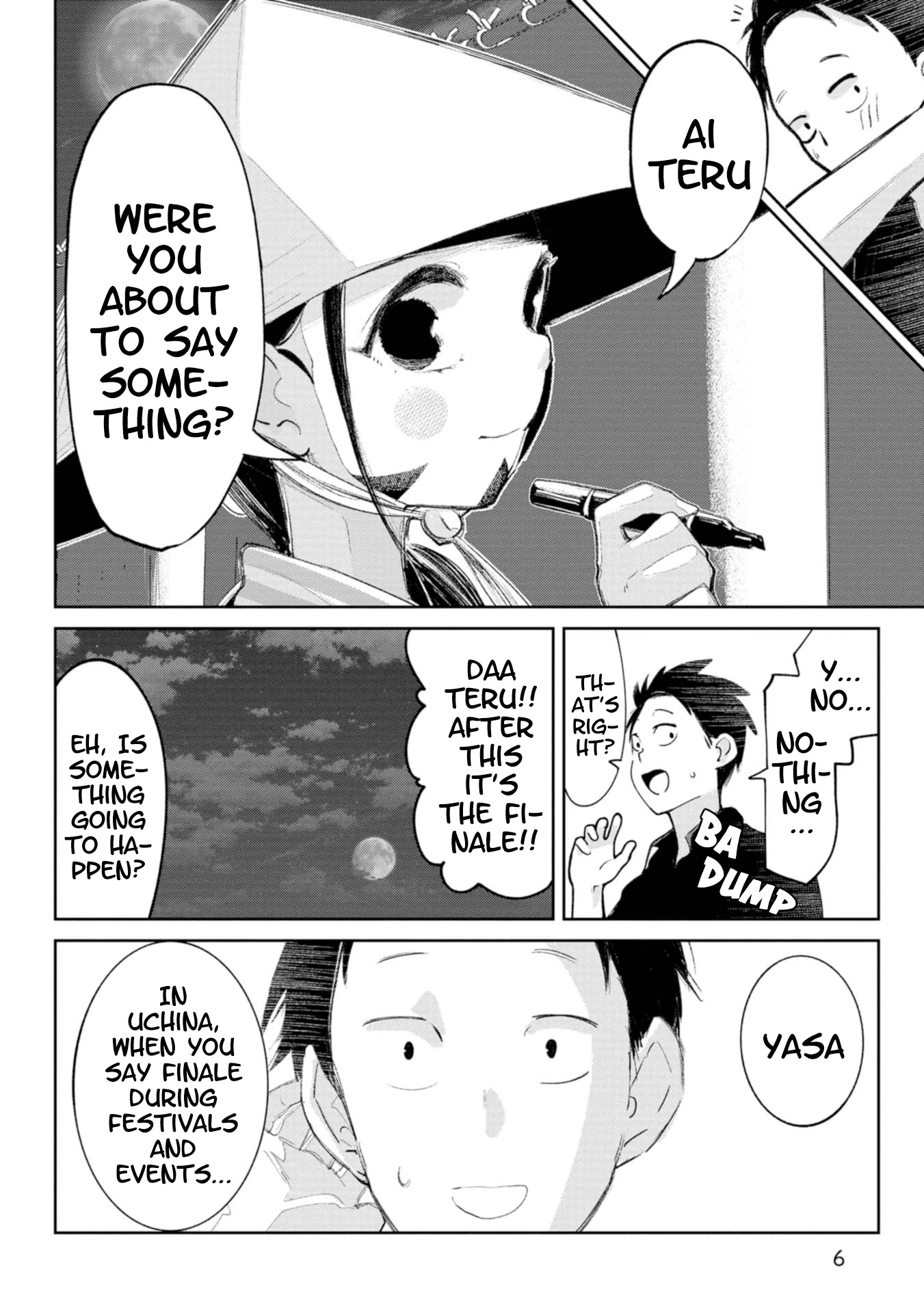 Okinawa de Suki ni Natta Ko ga Hougen Sugite Tsura Sugiru Chapter 12 page 5 - Chapter 12: Kandousan (Slow To Catch On)