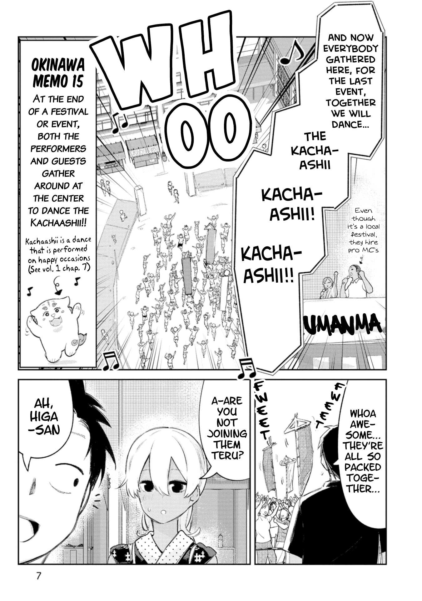 Okinawa de Suki ni Natta Ko ga Hougen Sugite Tsura Sugiru Chapter 12 page 6 - Chapter 12: Kandousan (Slow To Catch On)