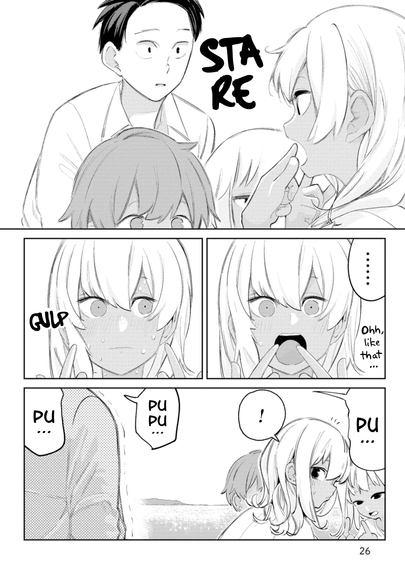 Okinawa de Suki ni Natta Ko ga Hougen Sugite Tsura Sugiru Chapter 13 page 8 - Chapter 13: Feefeefuchibusaraa, Uminkai (If you're going to whistle, do it in the beautiful sea)