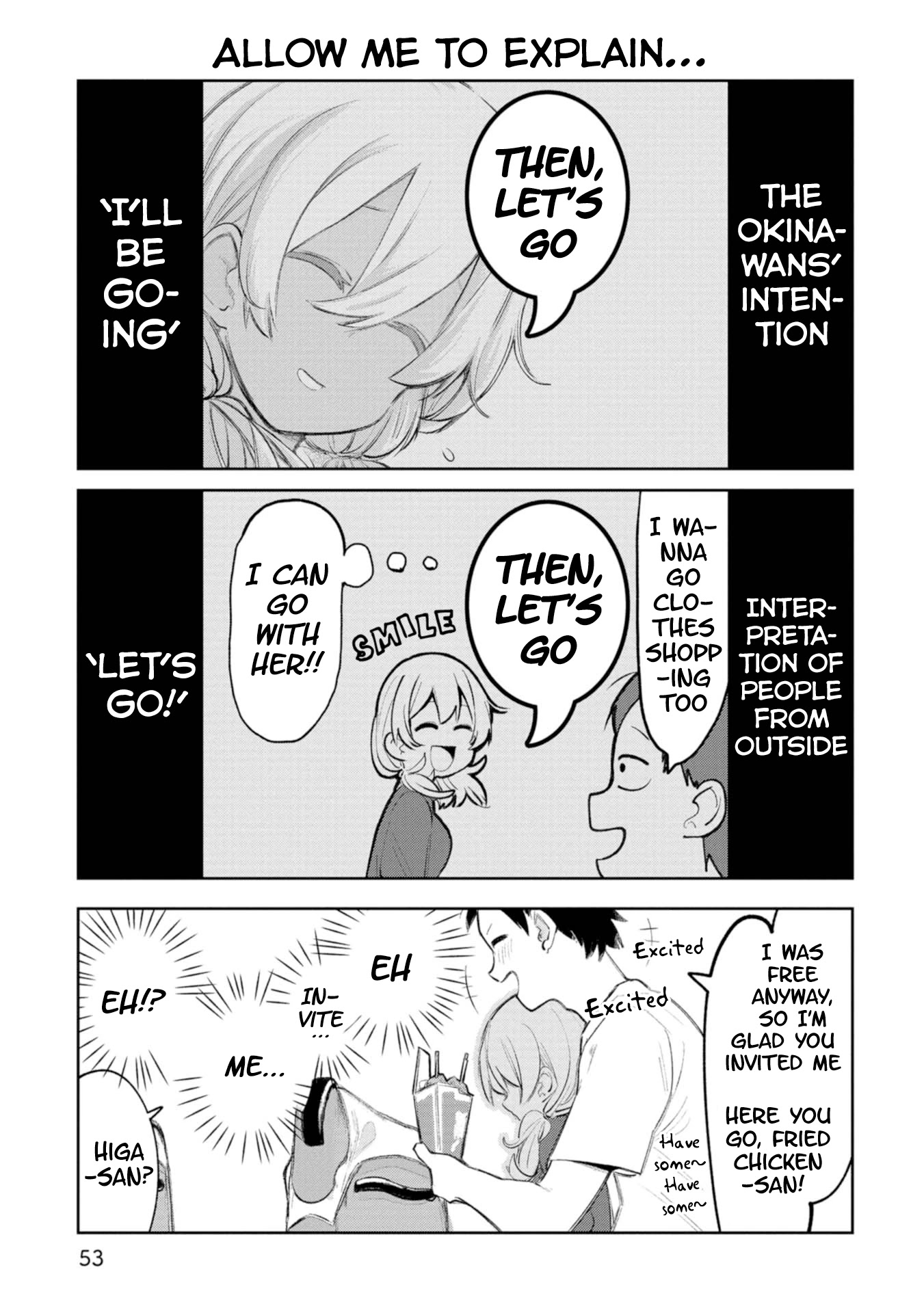 Okinawa de Suki ni Natta Ko ga Hougen Sugite Tsura Sugiru Chapter 15 page 11 - Chapter 15: Let's Do It [Part 1]