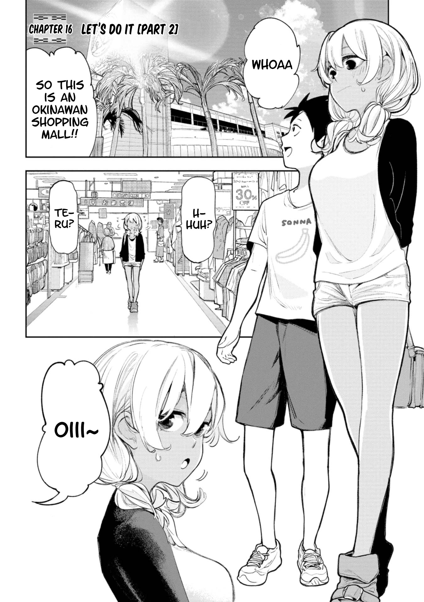 Okinawa de Suki ni Natta Ko ga Hougen Sugite Tsura Sugiru Chapter 16 page 1 - Chapter 16: Let's Do It [Part 2]