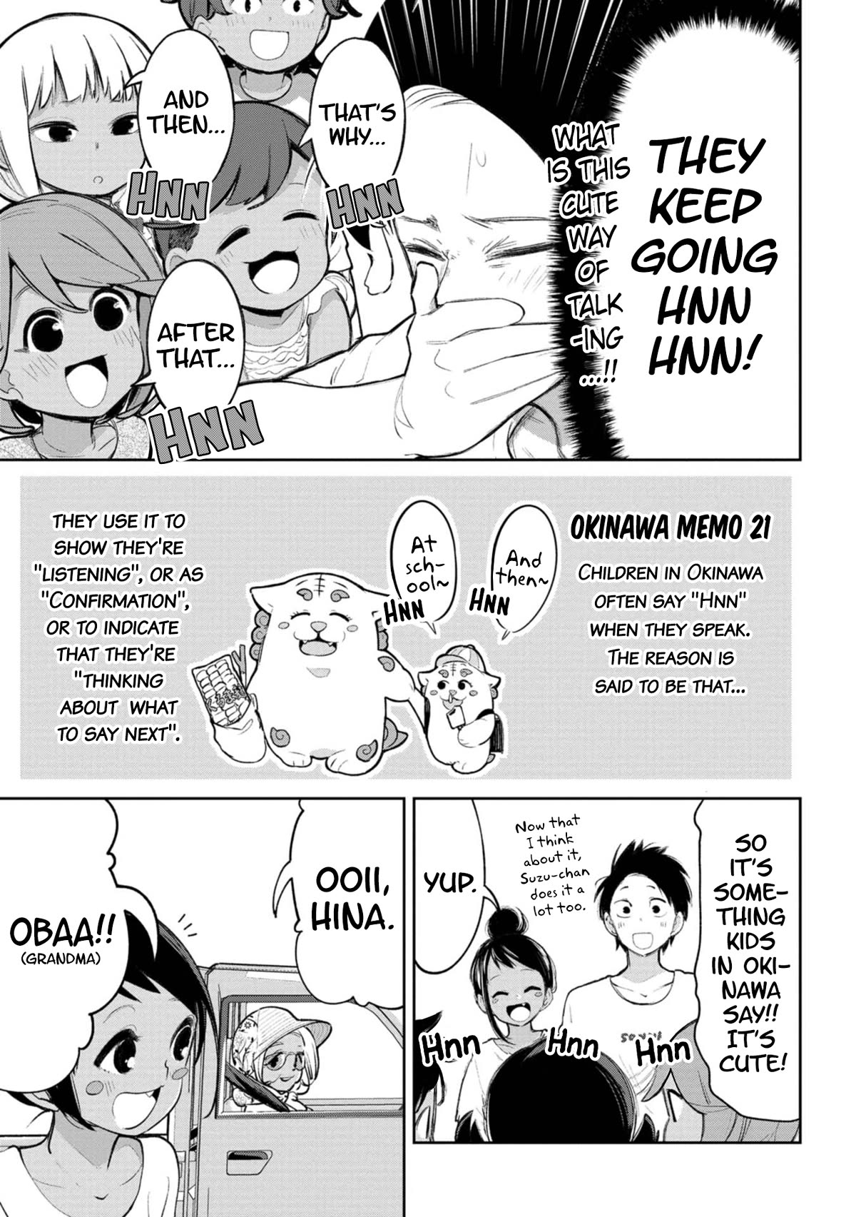Okinawa de Suki ni Natta Ko ga Hougen Sugite Tsura Sugiru Chapter 17 page 3 - Chapter 17: Kanchigee (Misunderstanding)