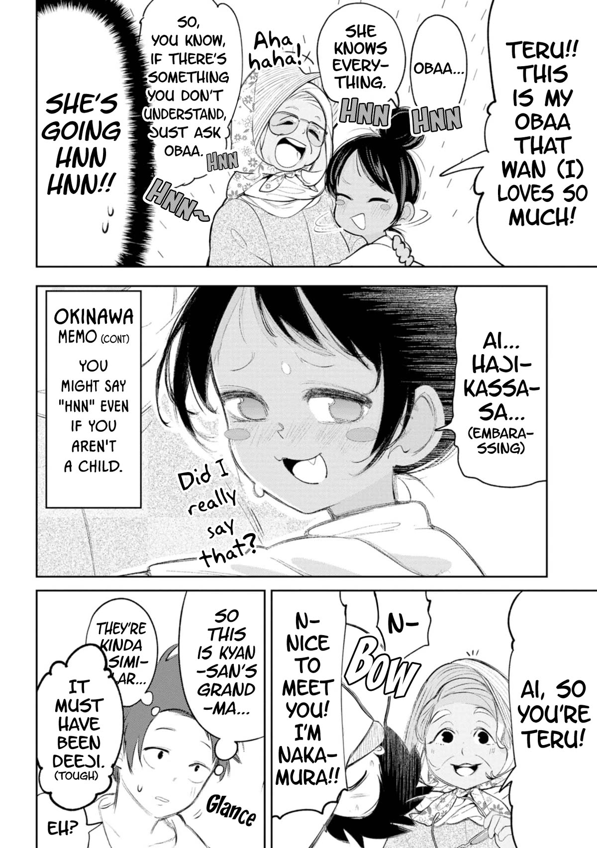 Okinawa de Suki ni Natta Ko ga Hougen Sugite Tsura Sugiru Chapter 17 page 4 - Chapter 17: Kanchigee (Misunderstanding)