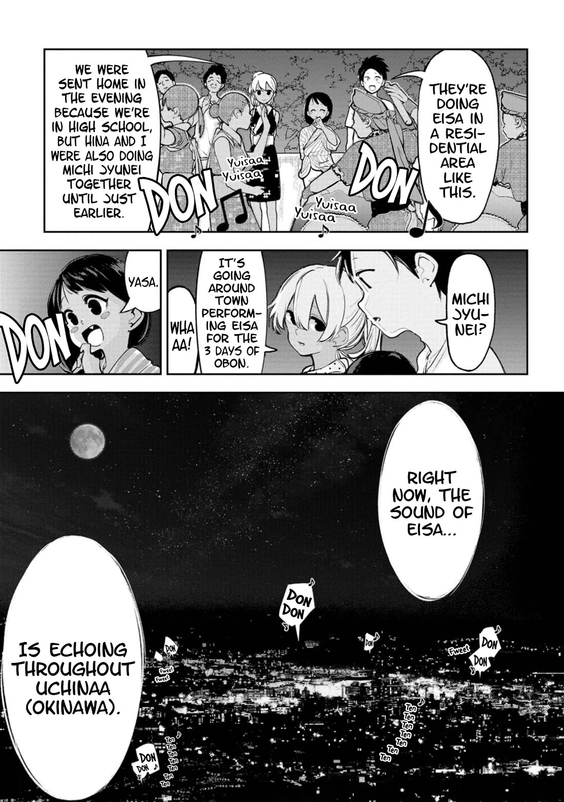 Okinawa de Suki ni Natta Ko ga Hougen Sugite Tsura Sugiru Chapter 18 page 12 - Chapter 18: Kuyui nu hanashi nuumussa (Tonight’s story is interesting)