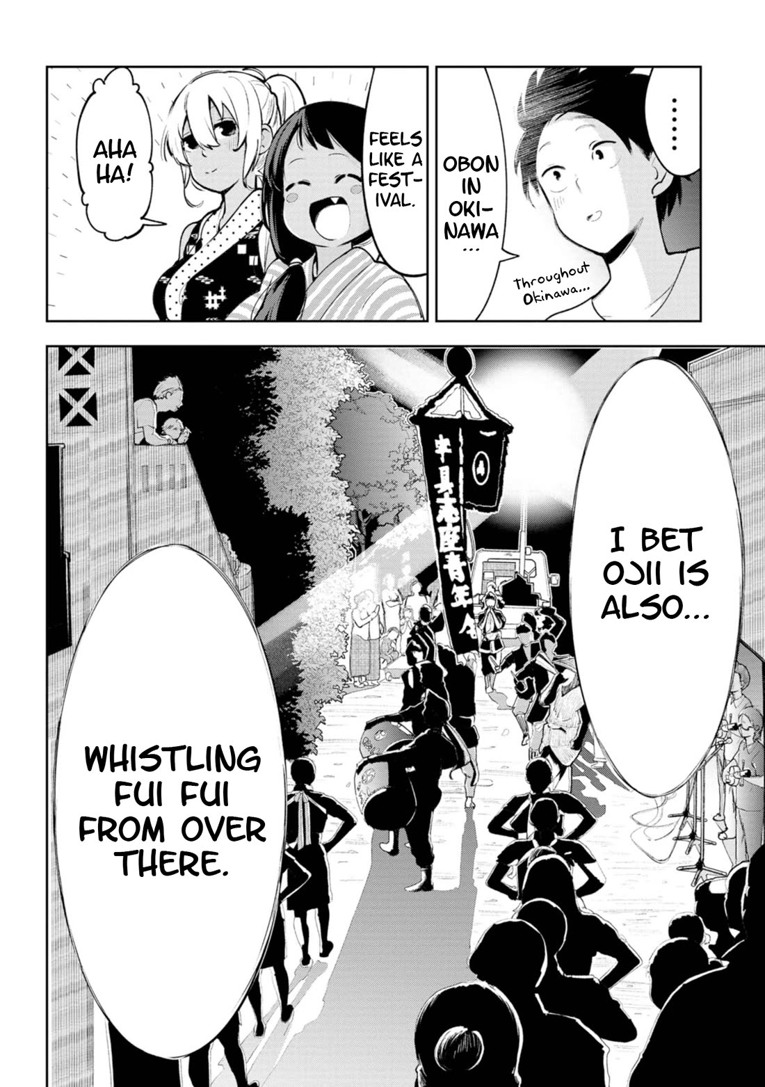 Okinawa de Suki ni Natta Ko ga Hougen Sugite Tsura Sugiru Chapter 18 page 13 - Chapter 18: Kuyui nu hanashi nuumussa (Tonight’s story is interesting)