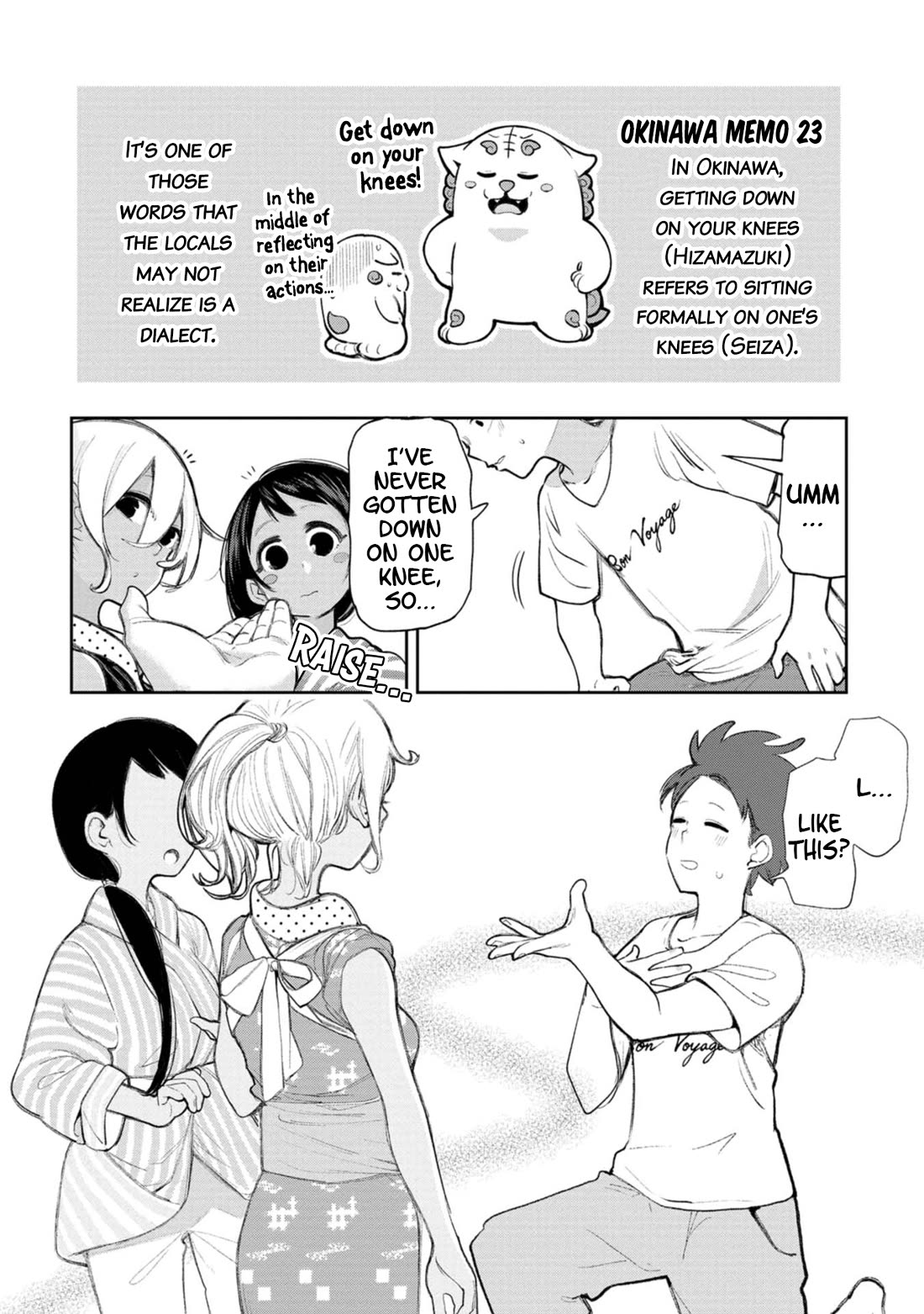 Okinawa de Suki ni Natta Ko ga Hougen Sugite Tsura Sugiru Chapter 18 page 5 - Chapter 18: Kuyui nu hanashi nuumussa (Tonight’s story is interesting)