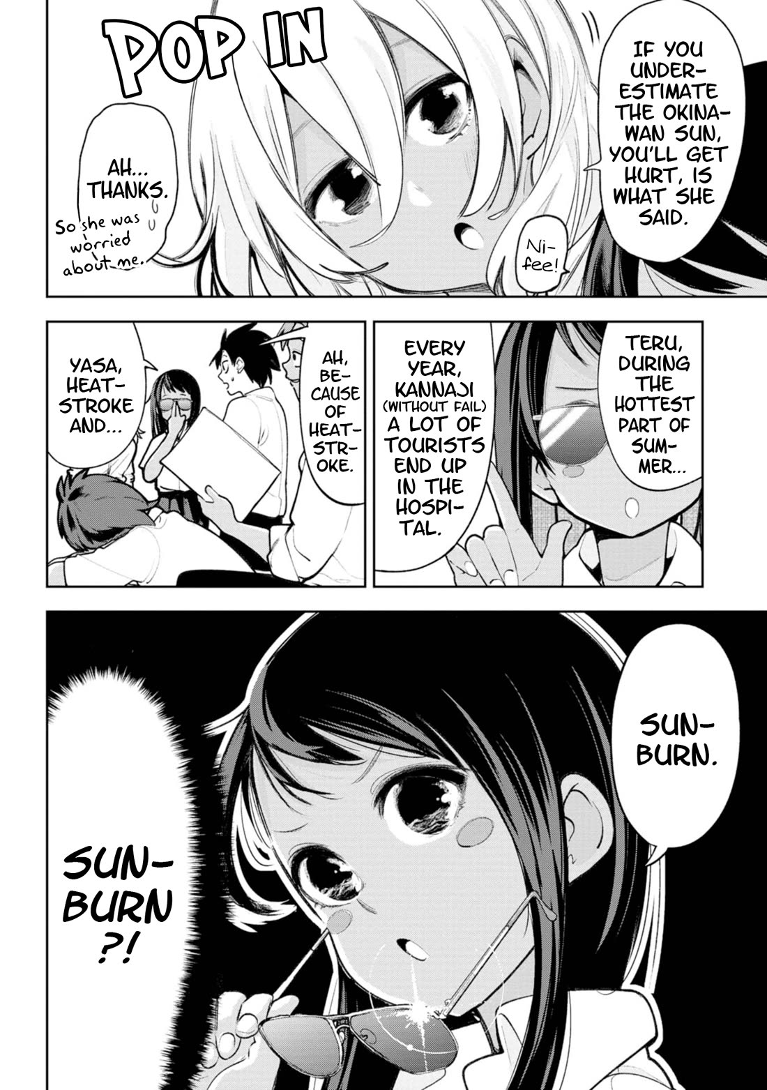 Okinawa de Suki ni Natta Ko ga Hougen Sugite Tsura Sugiru Chapter 19.5 page 2 - Chapter 19.5: Teida and Shimazouri (The sun and flip-flops)