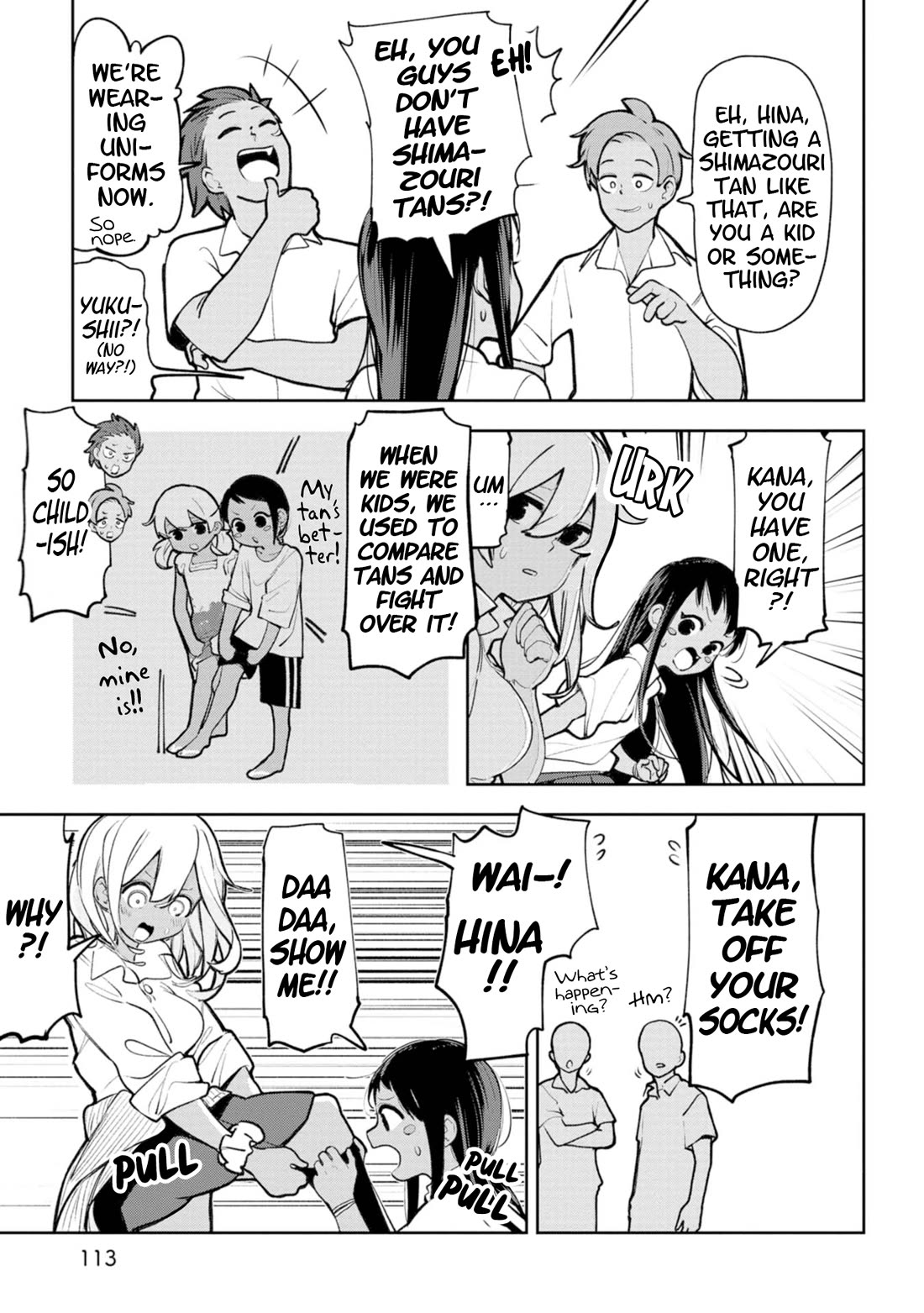 Okinawa de Suki ni Natta Ko ga Hougen Sugite Tsura Sugiru Chapter 19.5 page 5 - Chapter 19.5: Teida and Shimazouri (The sun and flip-flops)