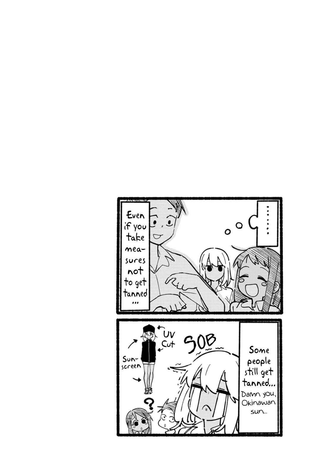 Okinawa de Suki ni Natta Ko ga Hougen Sugite Tsura Sugiru Chapter 19.5 page 7 - Chapter 19.5: Teida and Shimazouri (The sun and flip-flops)