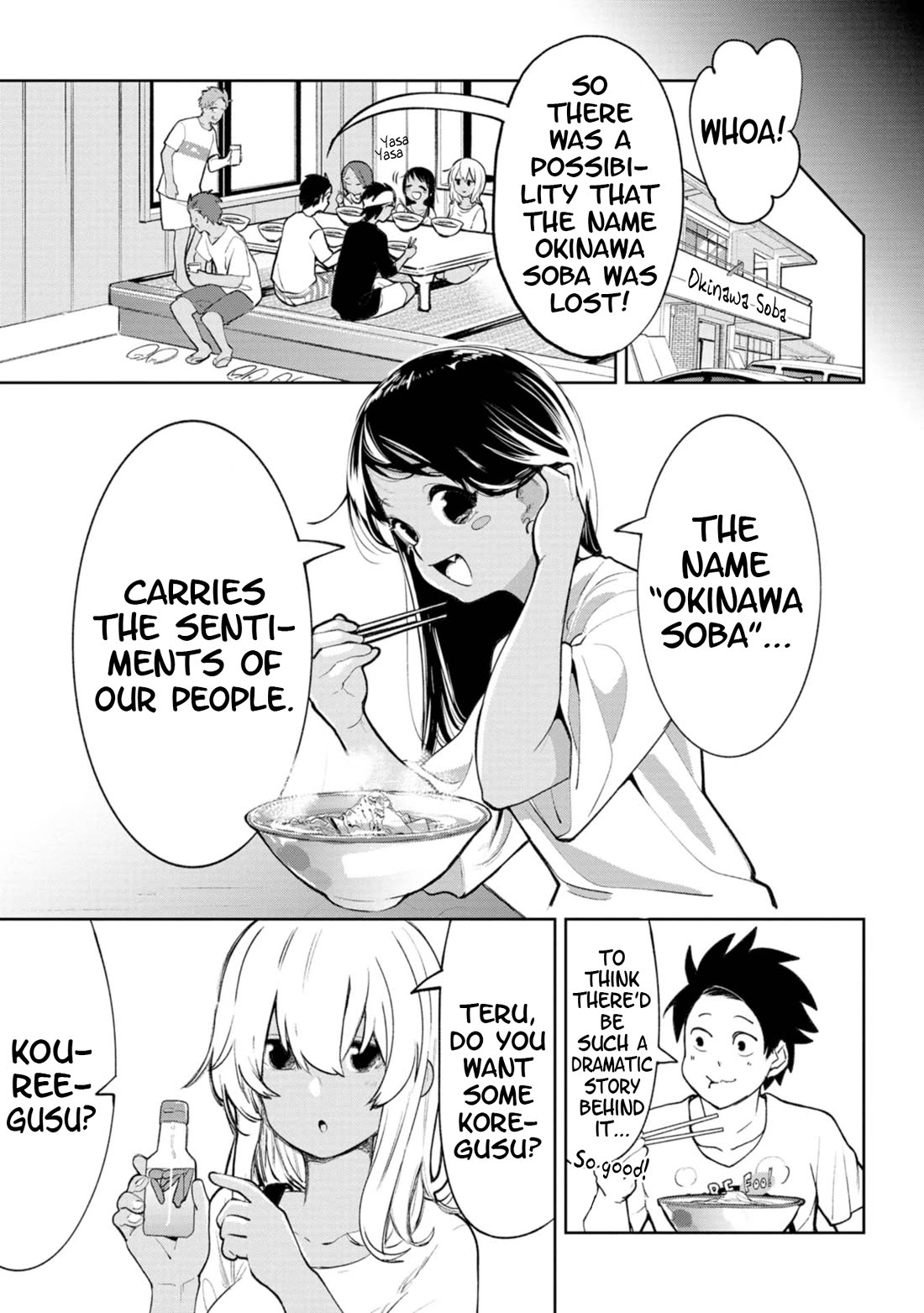 Okinawa de Suki ni Natta Ko ga Hougen Sugite Tsura Sugiru Chapter 19 page 5 - Chapter 19: An Okinawa Soba Story