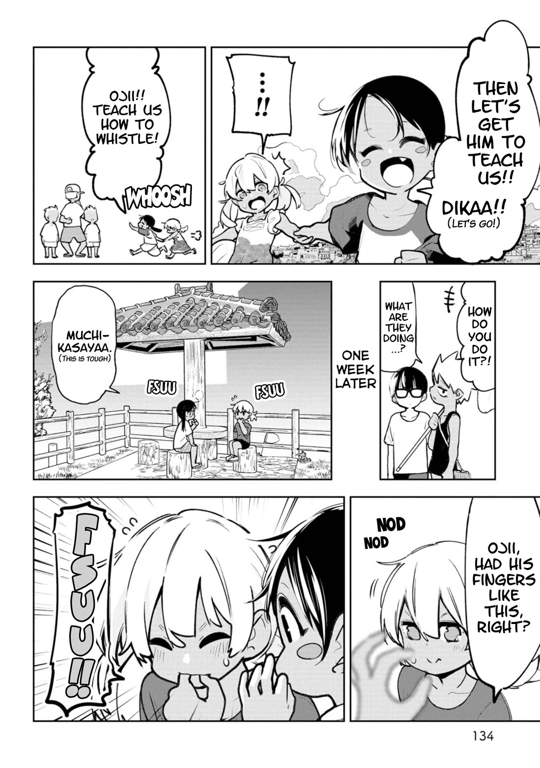 Okinawa de Suki ni Natta Ko ga Hougen Sugite Tsura Sugiru Chapter 20.5 page 3 - Chapter 20.5: Shiibun Manga (Bonus Manga)
