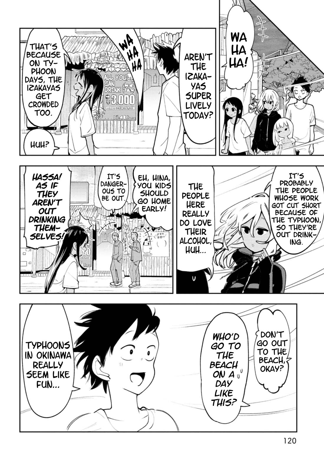 Okinawa de Suki ni Natta Ko ga Hougen Sugite Tsura Sugiru Chapter 20 page 5 - Chapter 20: Kajifuchi (Typhoon) [Part 1]