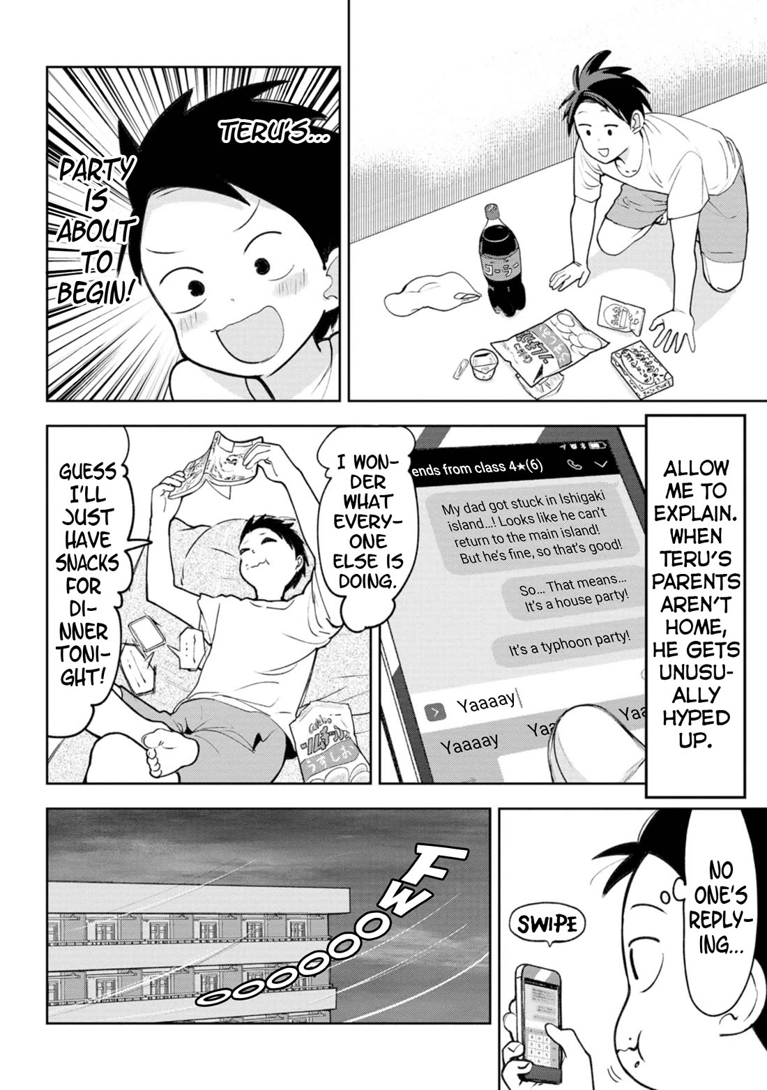 Okinawa de Suki ni Natta Ko ga Hougen Sugite Tsura Sugiru Chapter 20 page 7 - Chapter 20: Kajifuchi (Typhoon) [Part 1]