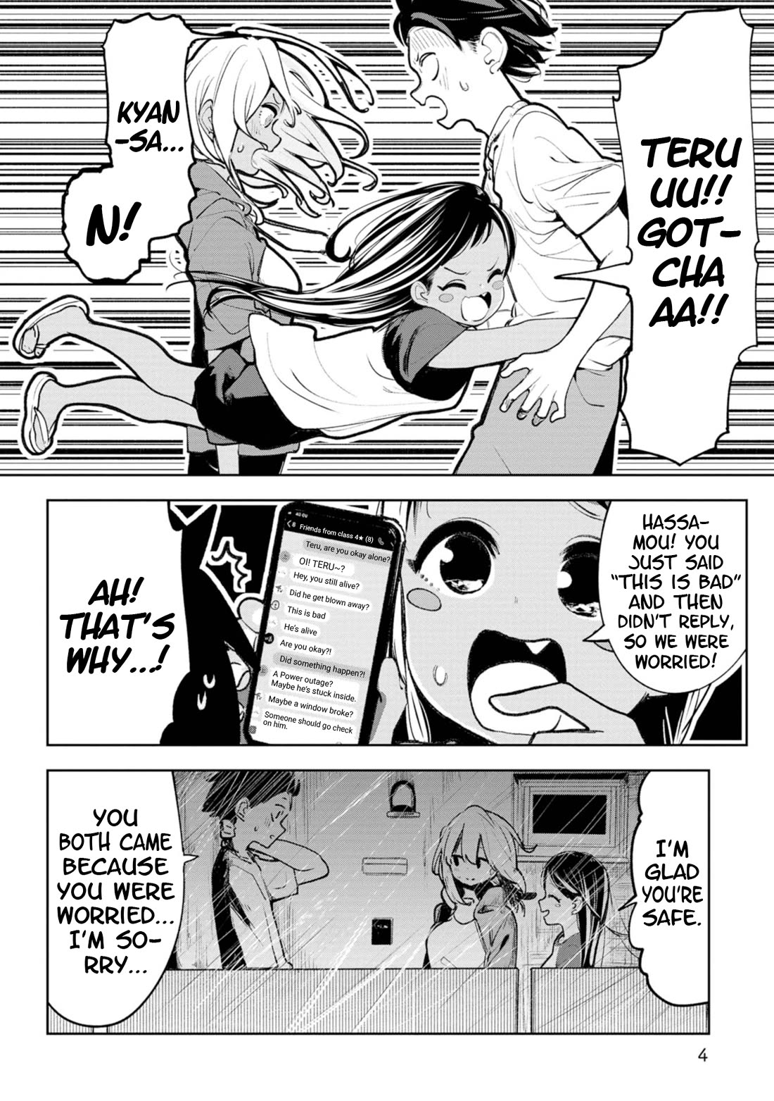 Okinawa de Suki ni Natta Ko ga Hougen Sugite Tsura Sugiru Chapter 21 page 4 - Chapter 21: Kajifuchi (Typhoon) [Part2]