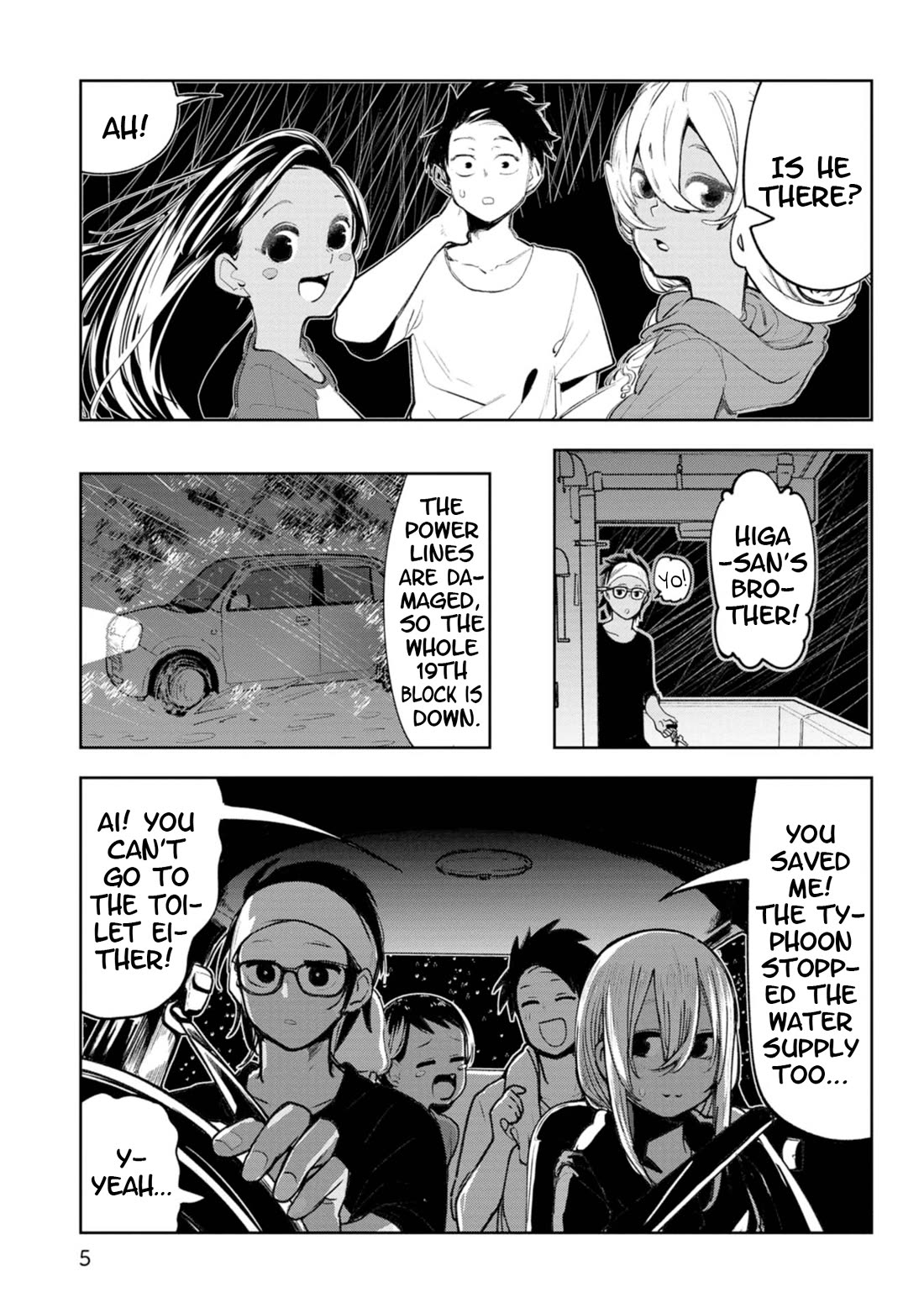 Okinawa de Suki ni Natta Ko ga Hougen Sugite Tsura Sugiru Chapter 21 page 5 - Chapter 21: Kajifuchi (Typhoon) [Part2]
