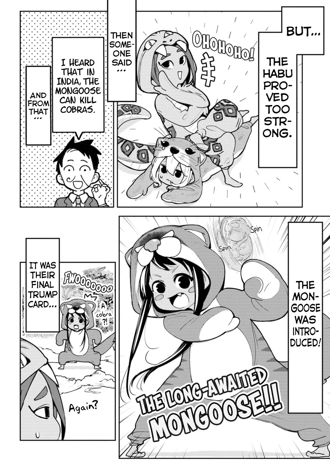Okinawa de Suki ni Natta Ko ga Hougen Sugite Tsura Sugiru Chapter 22 page 4 - Chapter 22: The Habu and the Mongoose