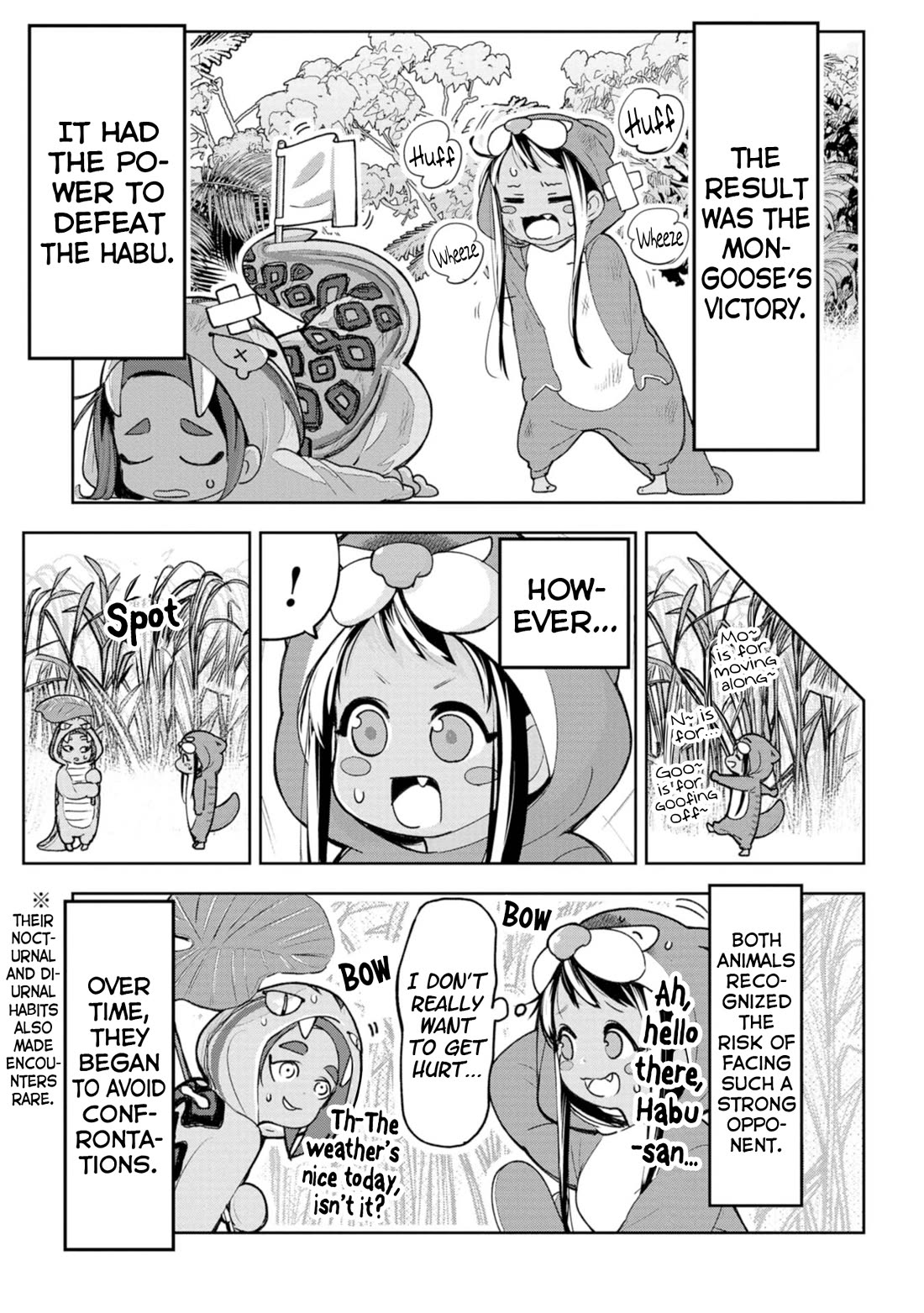 Okinawa de Suki ni Natta Ko ga Hougen Sugite Tsura Sugiru Chapter 22 page 5 - Chapter 22: The Habu and the Mongoose