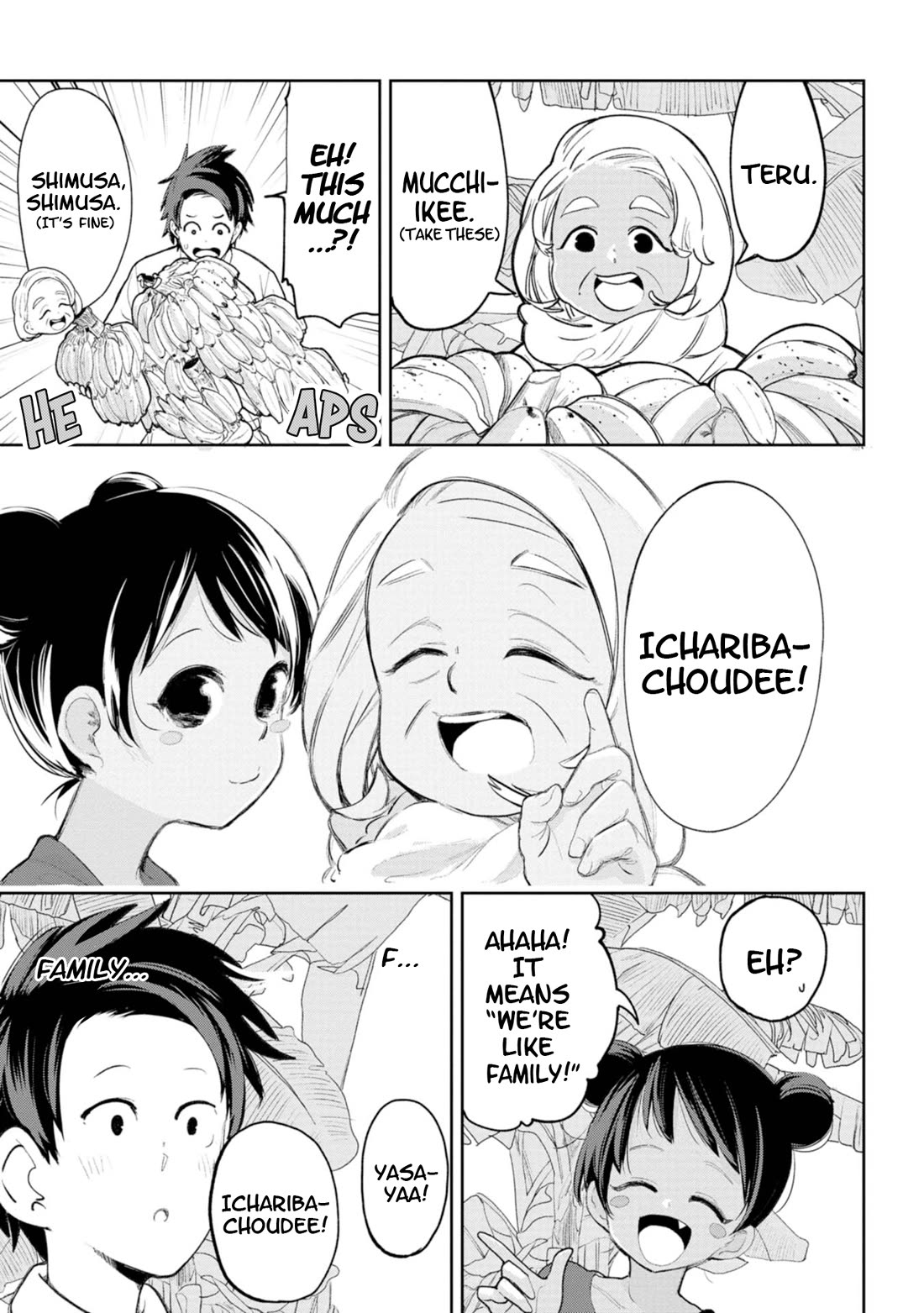 Okinawa de Suki ni Natta Ko ga Hougen Sugite Tsura Sugiru Chapter 23 page 12 - Chapter 23: Basanai (Bananas)