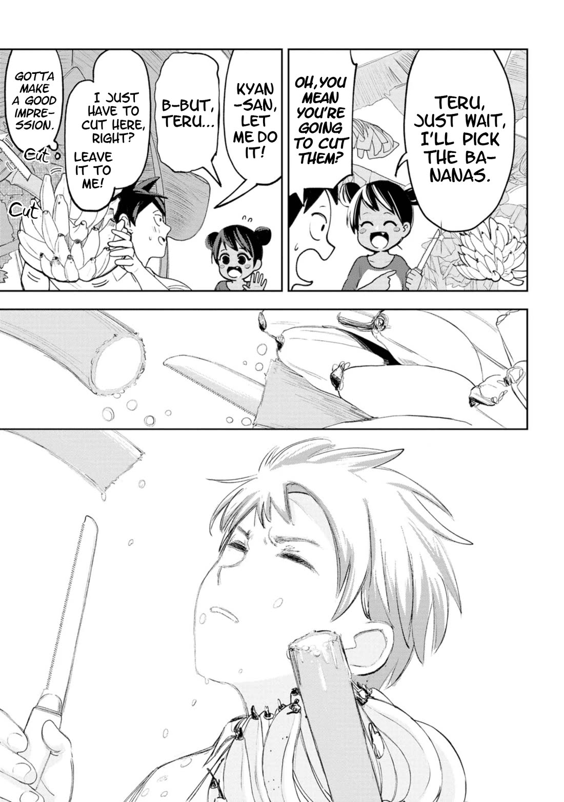 Okinawa de Suki ni Natta Ko ga Hougen Sugite Tsura Sugiru Chapter 23 page 8 - Chapter 23: Basanai (Bananas)