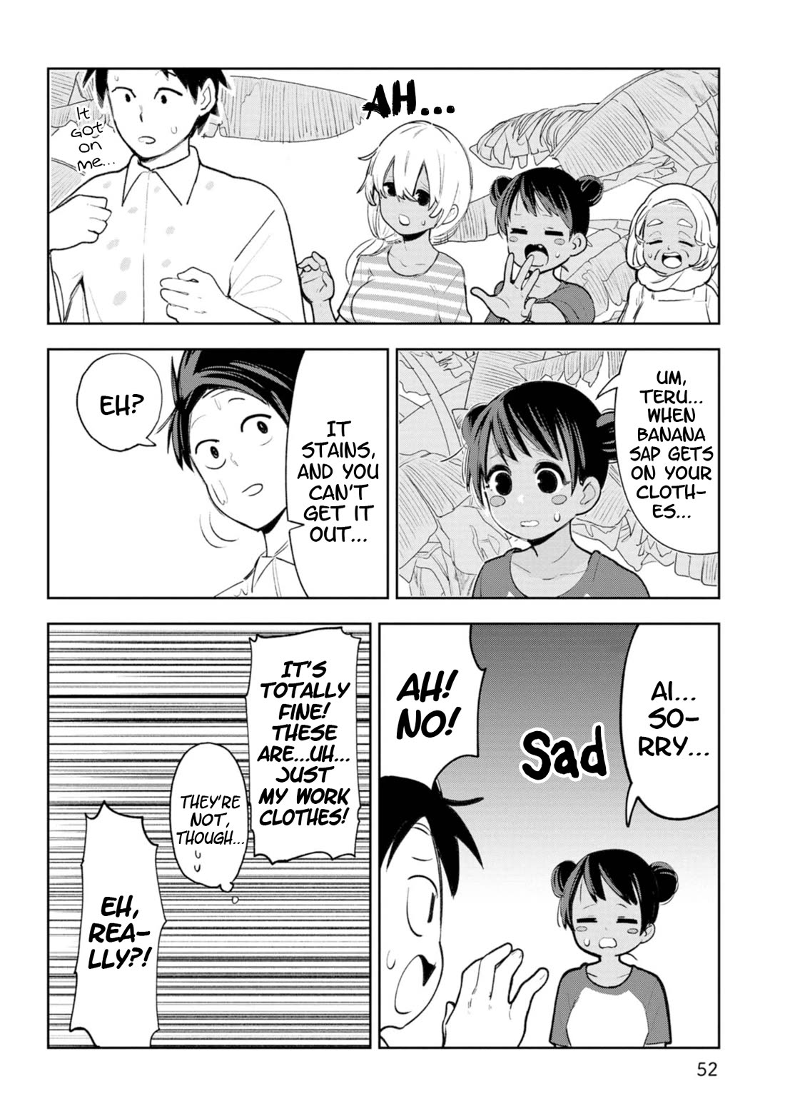 Okinawa de Suki ni Natta Ko ga Hougen Sugite Tsura Sugiru Chapter 23 page 9 - Chapter 23: Basanai (Bananas)
