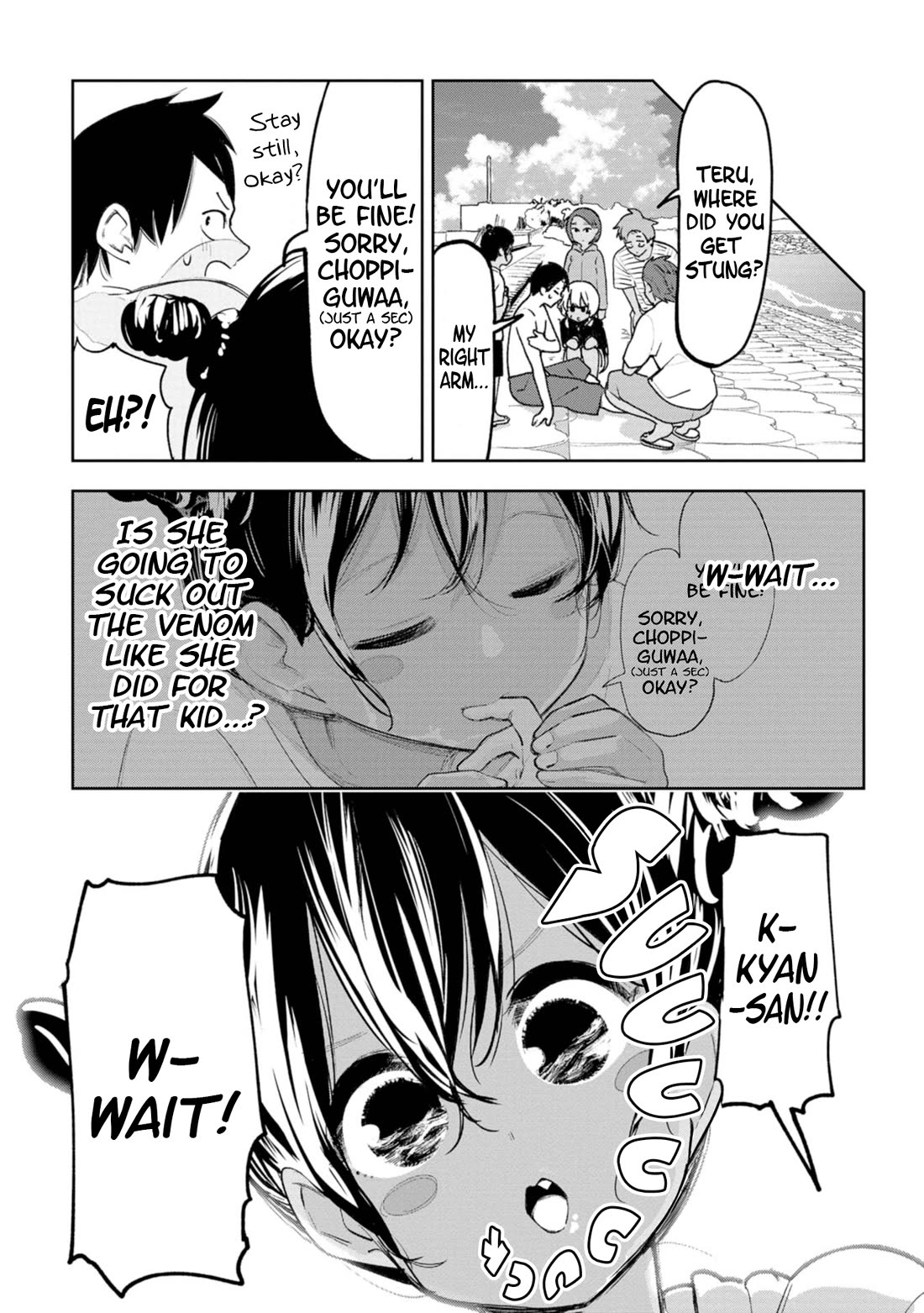 Okinawa de Suki ni Natta Ko ga Hougen Sugite Tsura Sugiru Chapter 24 page 10 - Chapter 24: Sea! Sun!