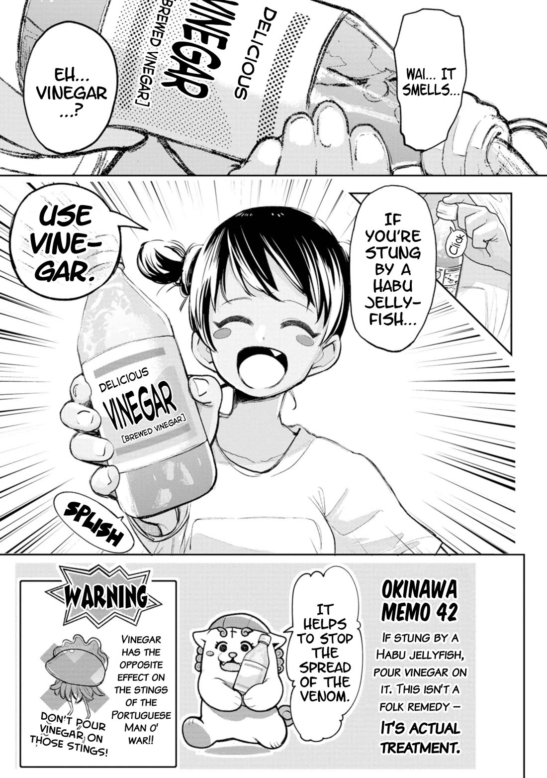 Okinawa de Suki ni Natta Ko ga Hougen Sugite Tsura Sugiru Chapter 24 page 12 - Chapter 24: Sea! Sun!