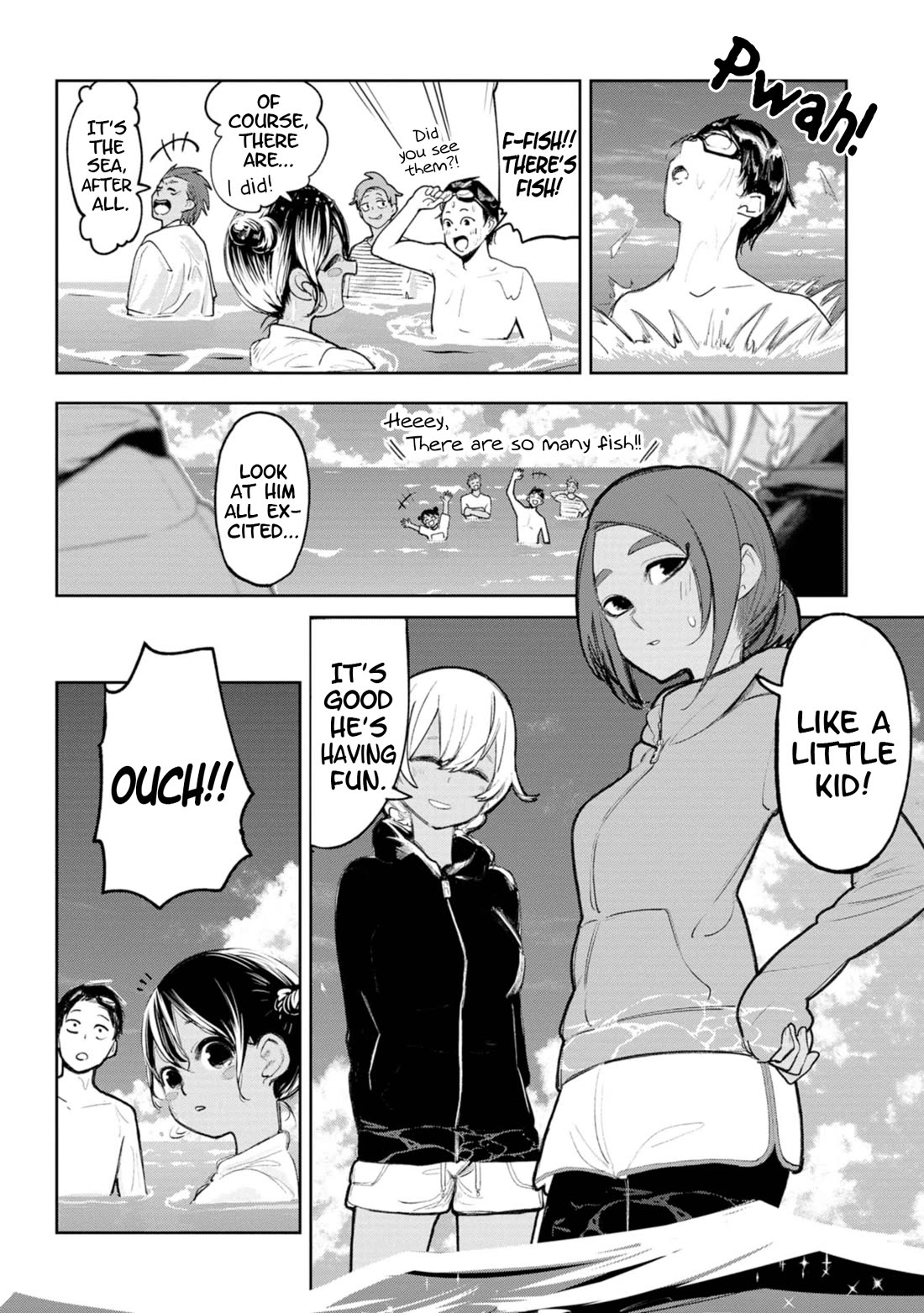 Okinawa de Suki ni Natta Ko ga Hougen Sugite Tsura Sugiru Chapter 24 page 5 - Chapter 24: Sea! Sun!