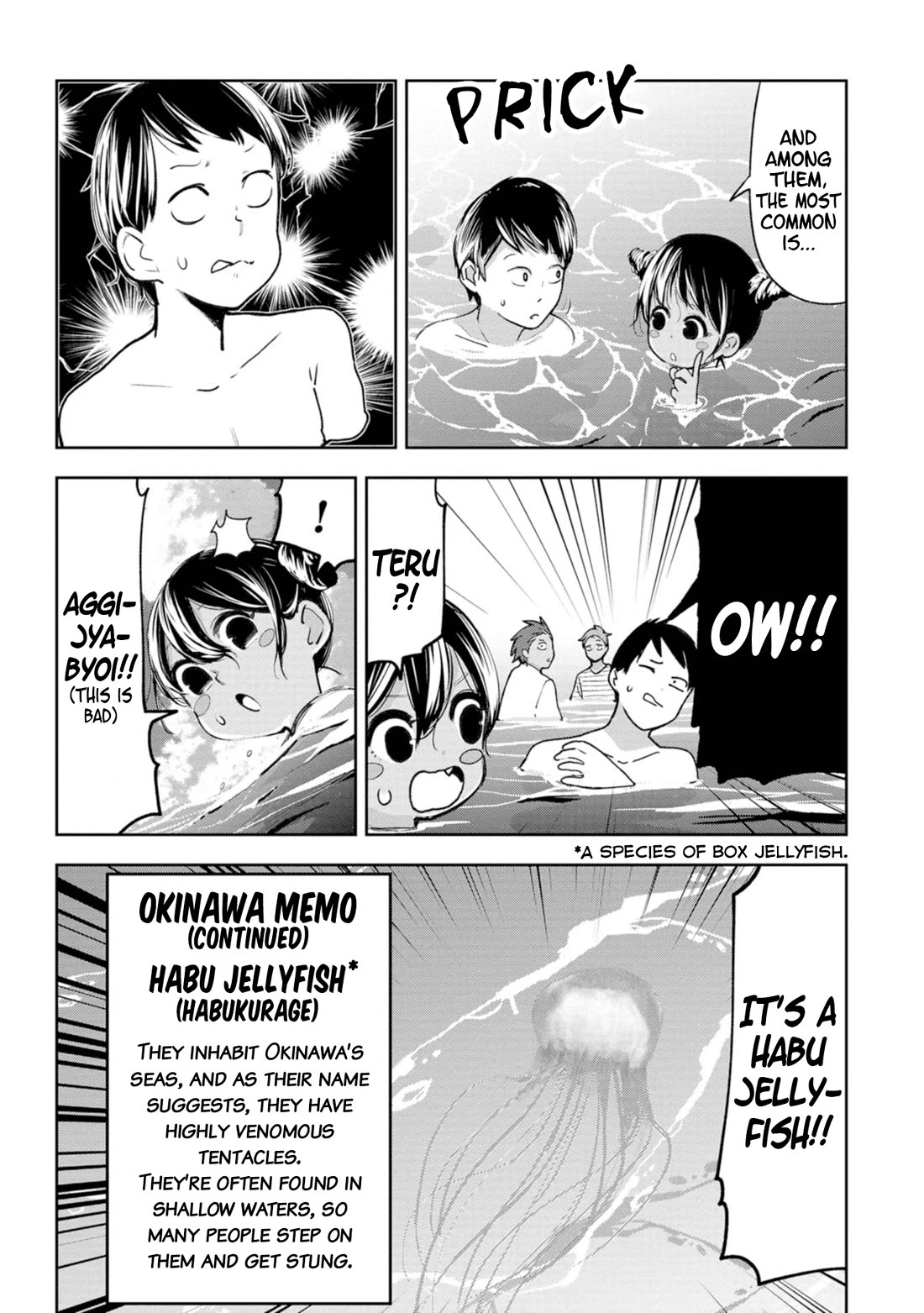 Okinawa de Suki ni Natta Ko ga Hougen Sugite Tsura Sugiru Chapter 24 page 9 - Chapter 24: Sea! Sun!