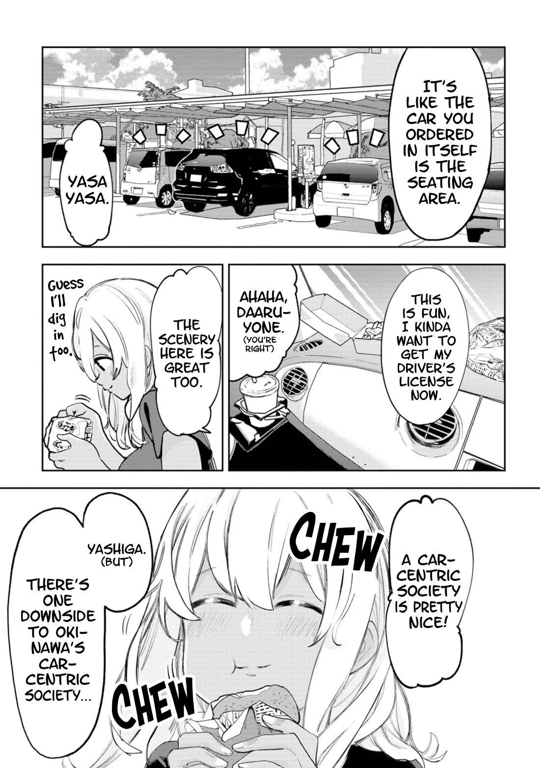 Okinawa de Suki ni Natta Ko ga Hougen Sugite Tsura Sugiru Chapter 25 page 14 - Chapter 25: Horo Horo (Wandering)